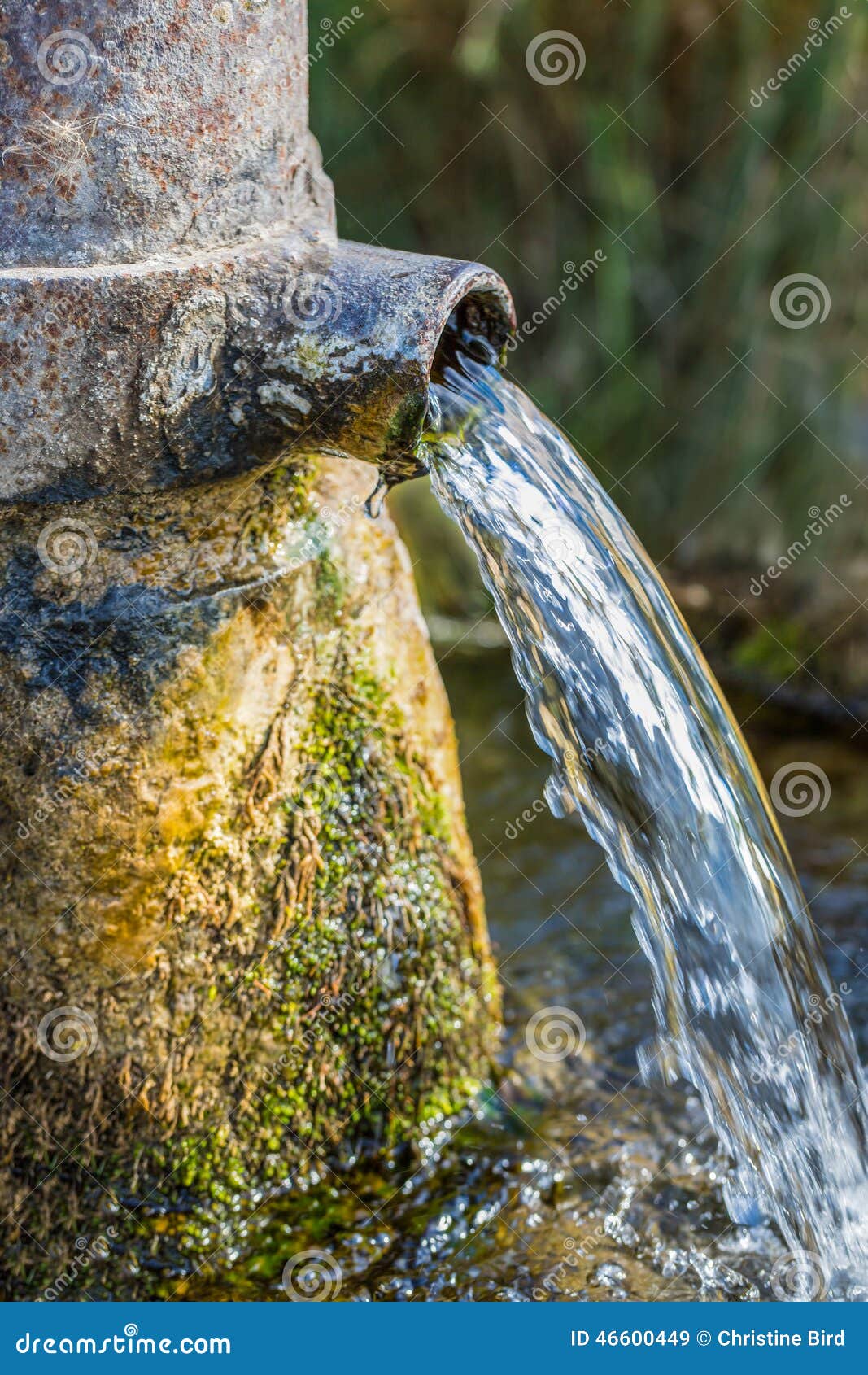 Old water pump stock image. Image of spraying, nostalgic 46600449