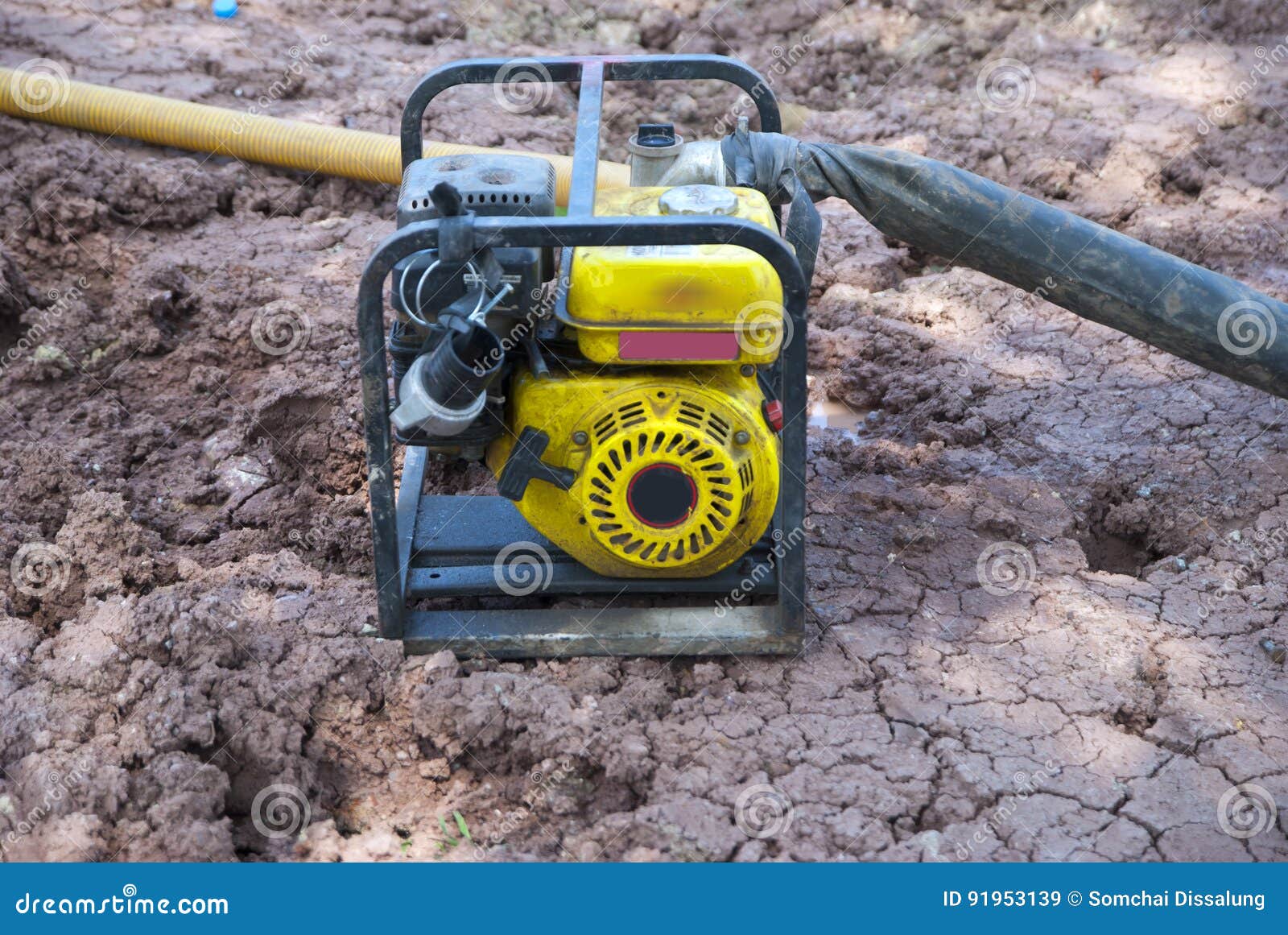 Old water pump in Thailand stock image. Image of industry 91953139