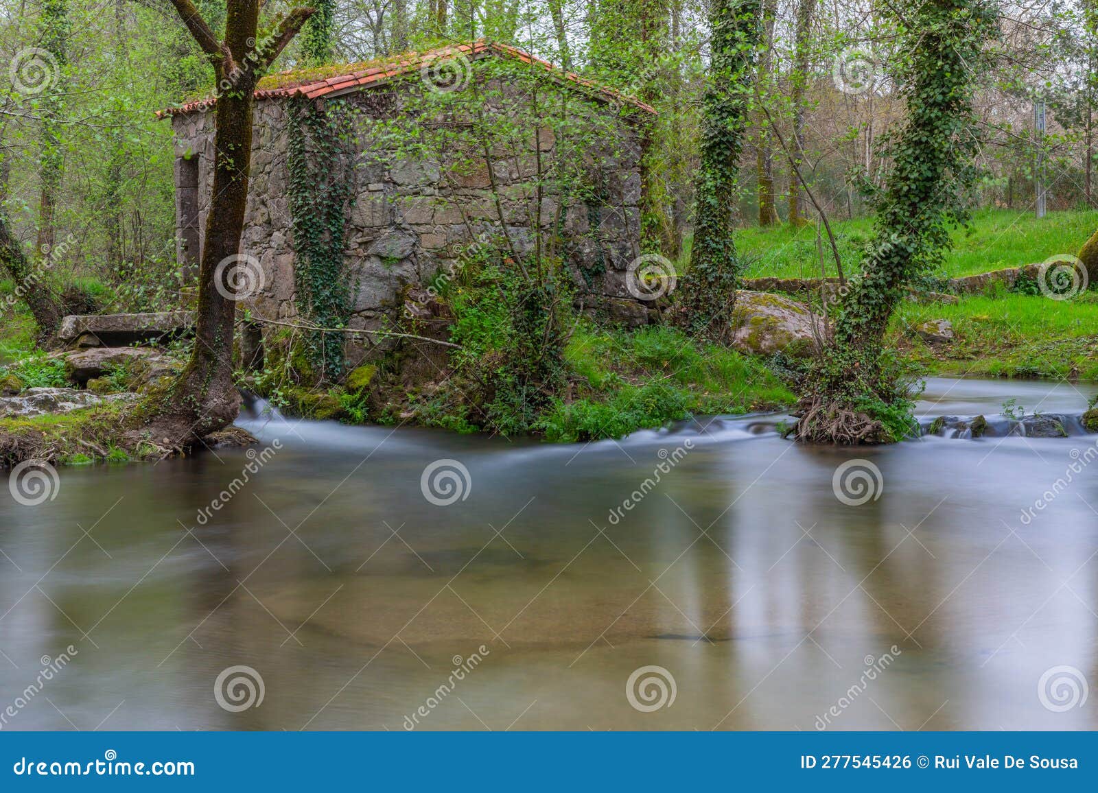 old watermill in homem river