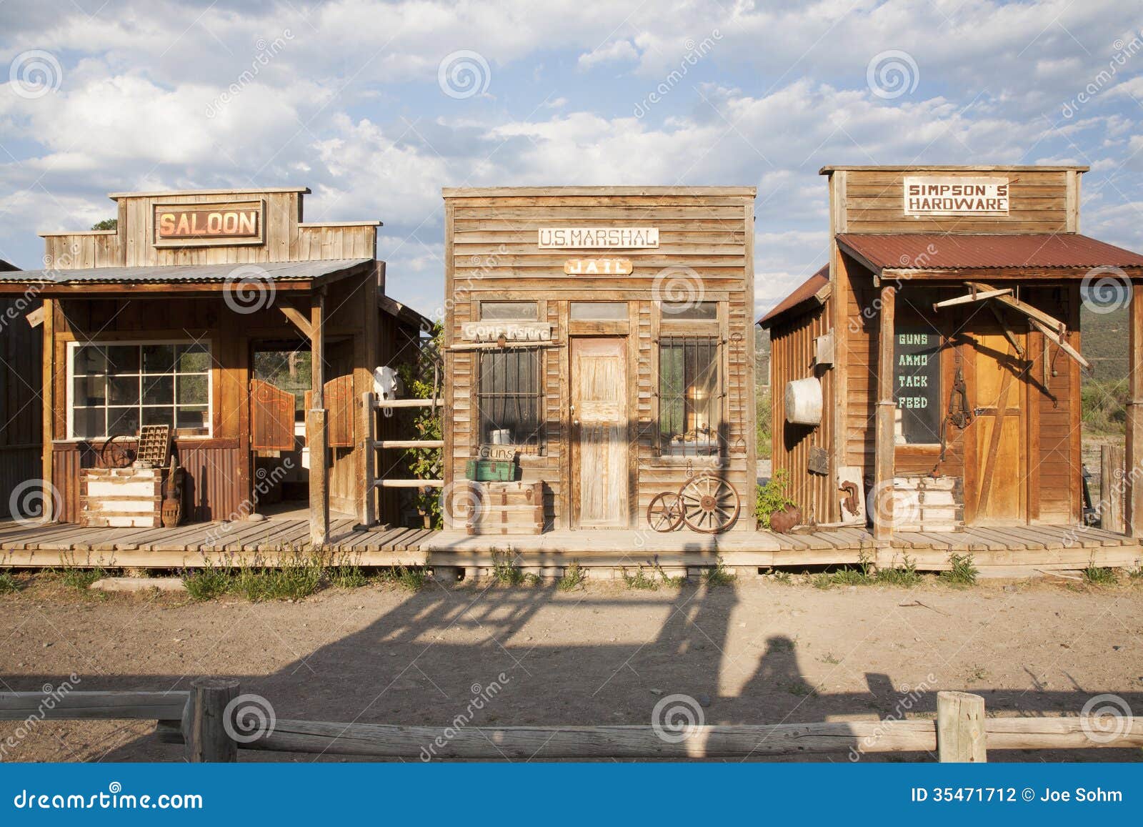 old west storefronts ridgway colorado 35471712