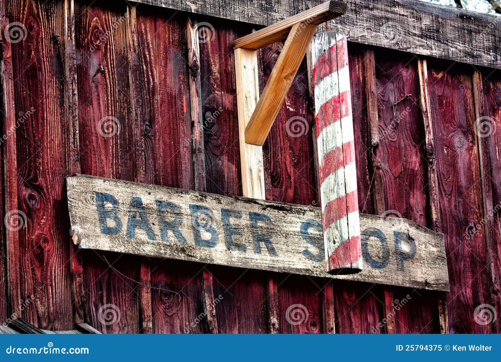 Old Western Barber Shop stock image. Image of hotel, americana 25794375