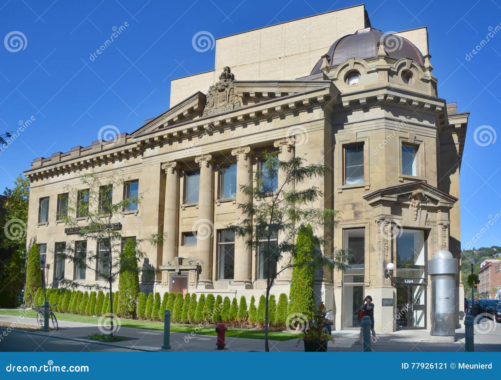 Old Westmount Post Office editorial photo. Image of historic 77926121