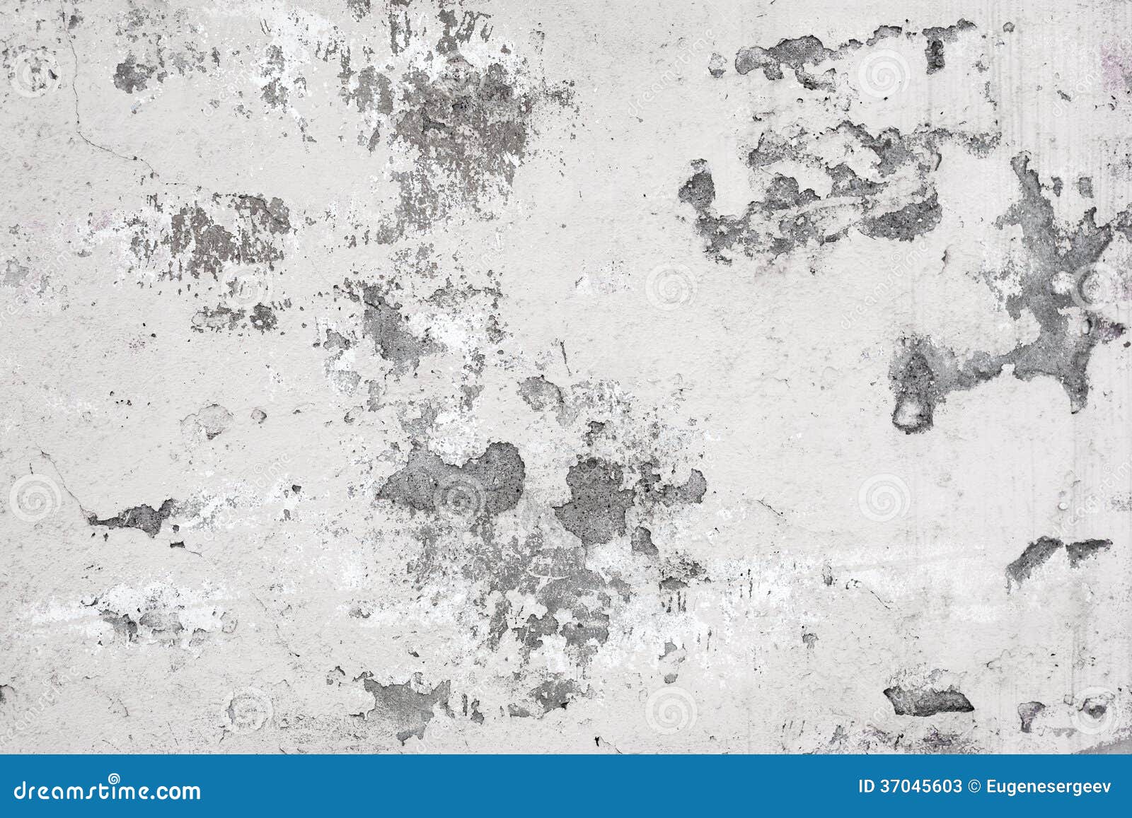 Old White Concrete Wall With Paint Cracks Stock Image Image Of