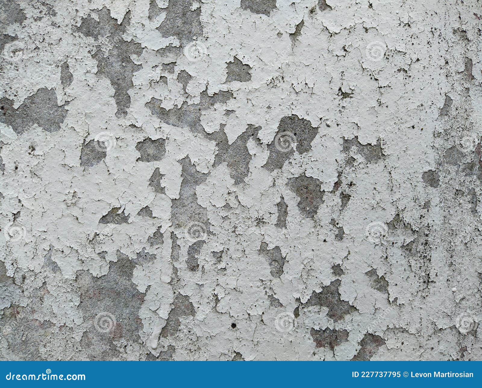 Old and White Concrete Wall with Which Paint Peels Off. Stock Image Image of construction