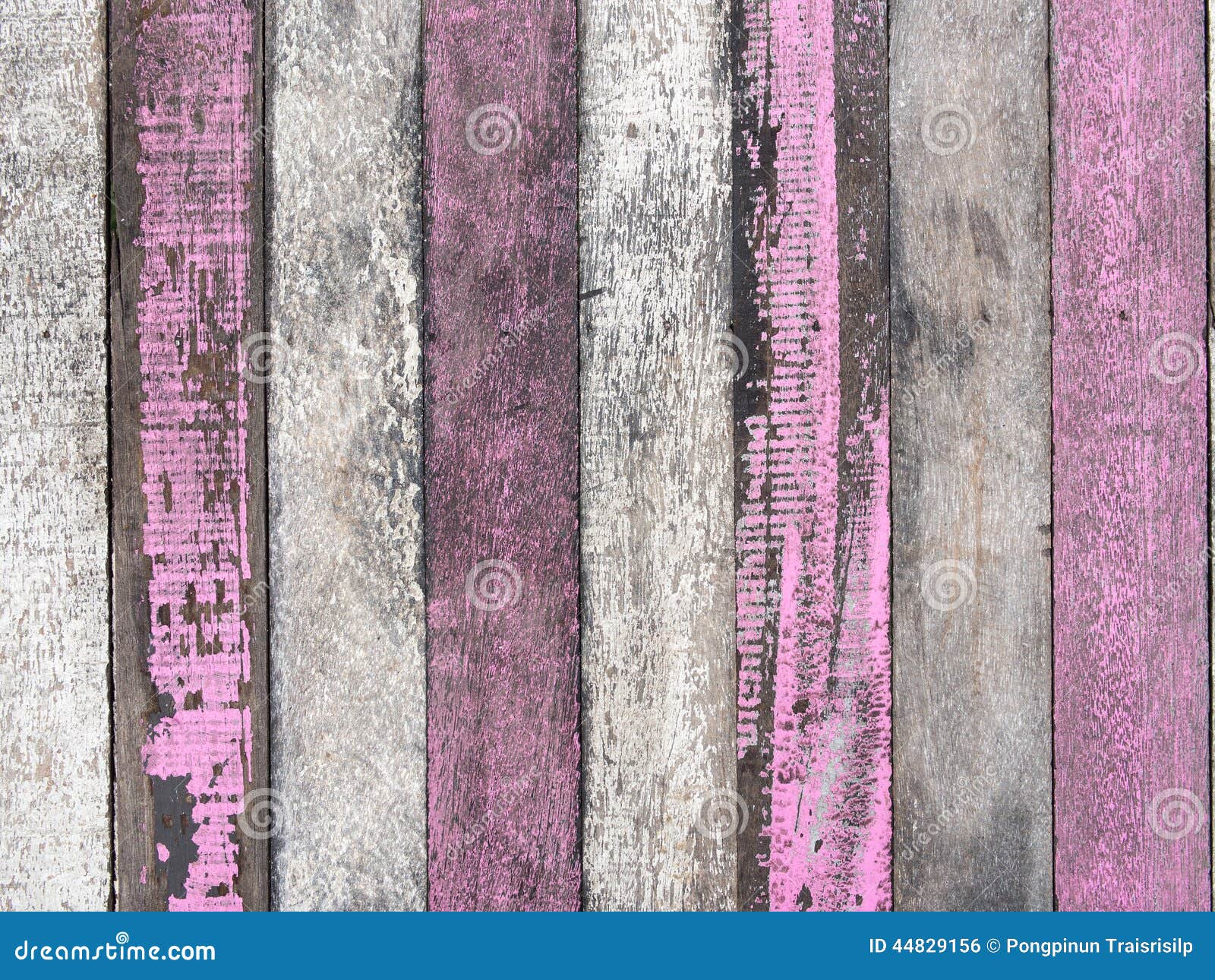 Pink Old Wood Texture Vintage Background RoyaltyFree Stock Photography