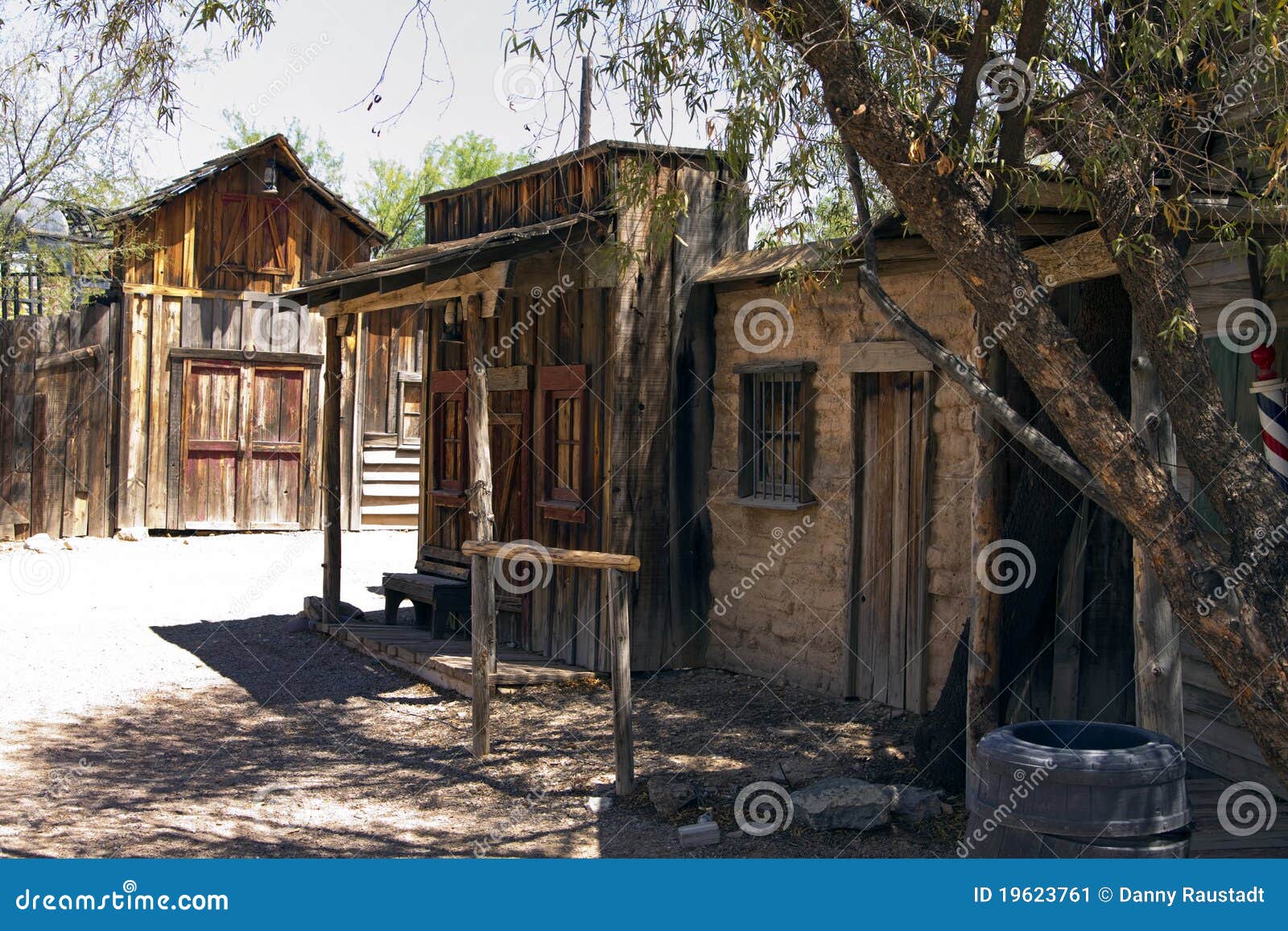 old wild west cowboy town usa stock image - image: 19623761