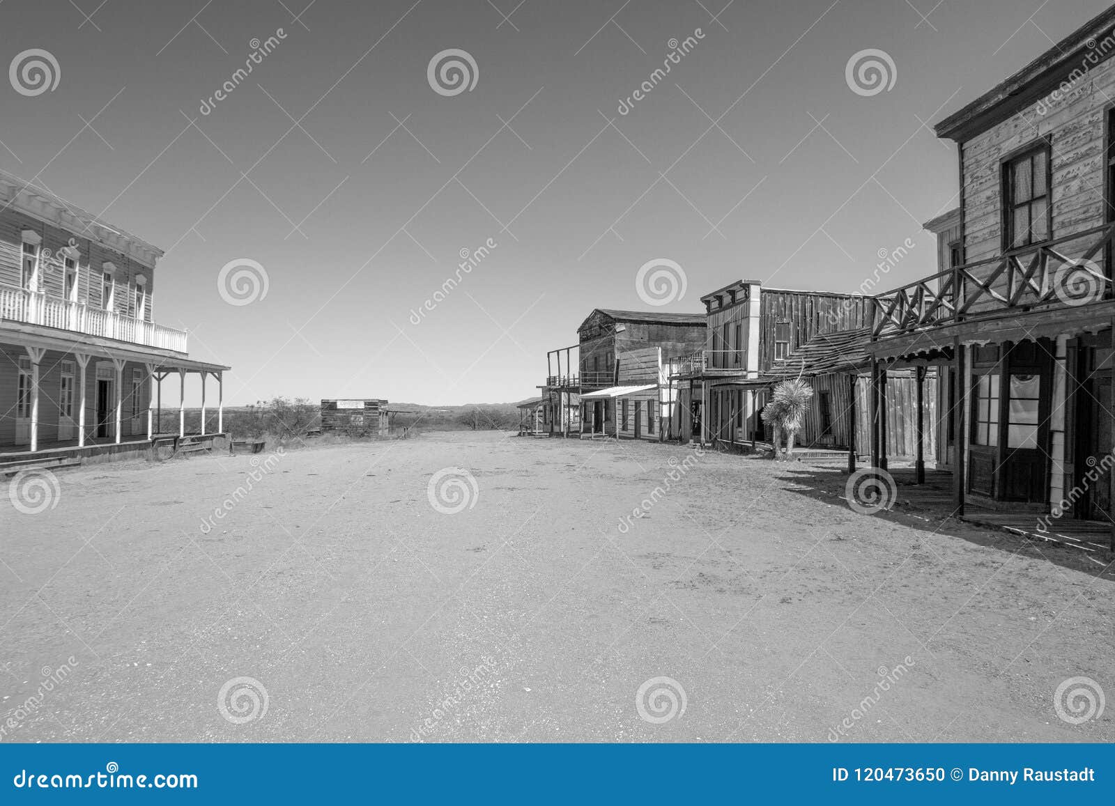 Old Wild West Town Movie Set In Arizona Stock Photo - Image of black, historic: 1204736501300 x 957