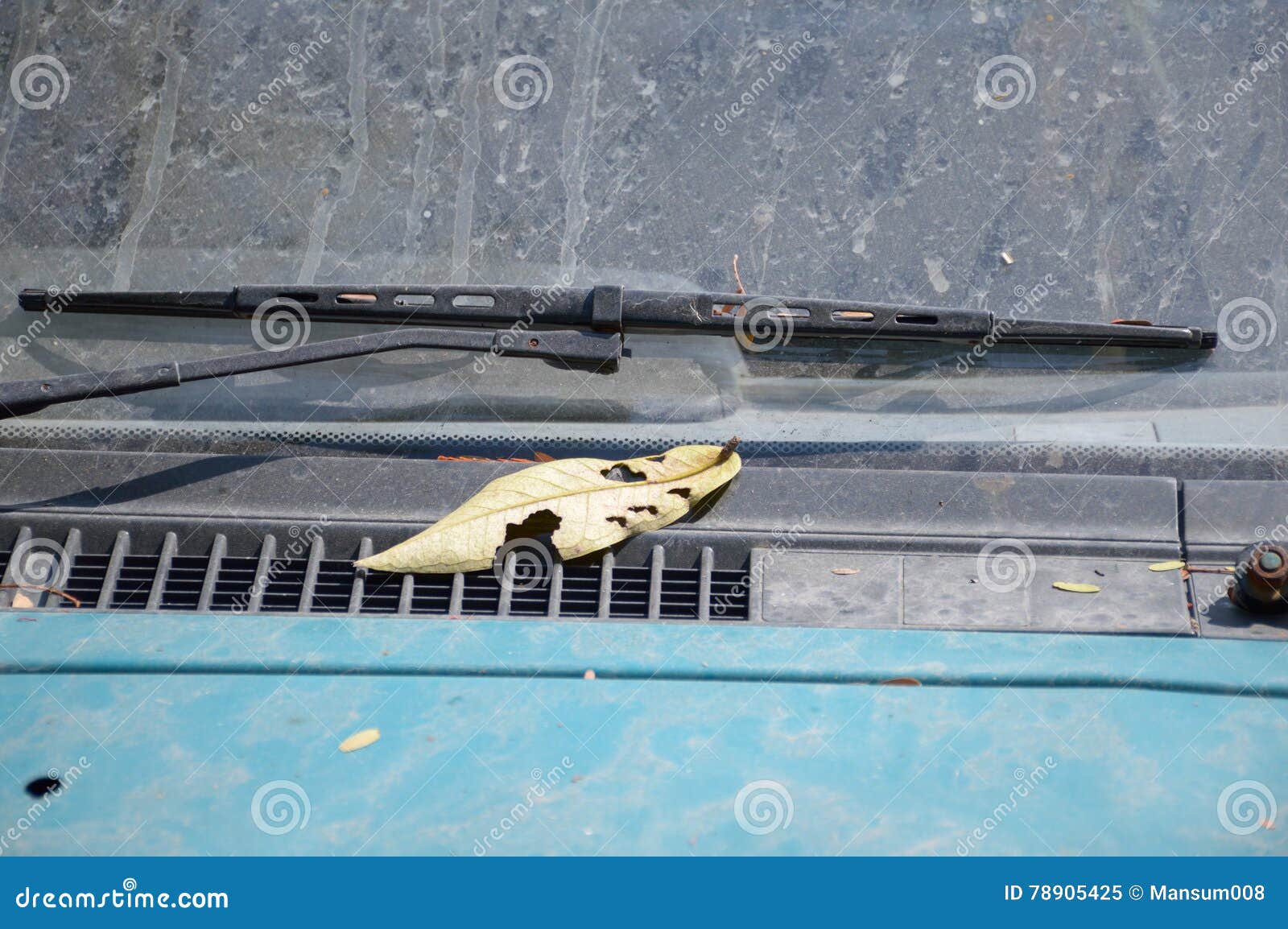 Old windshield wiper stock image. Image of wash, dust 78905425