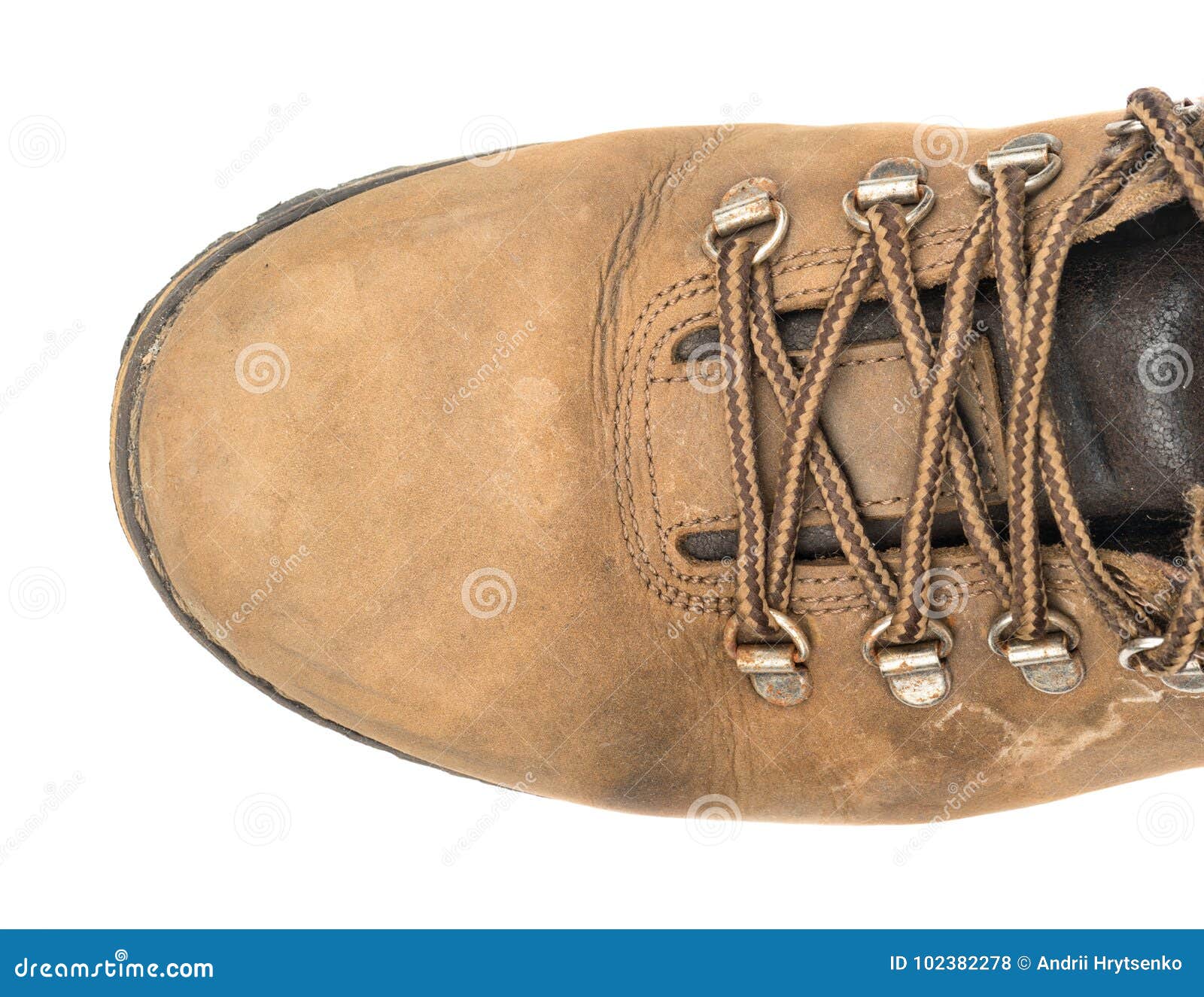 Old winter boots stock photo. Image of journey, laces - 102382278