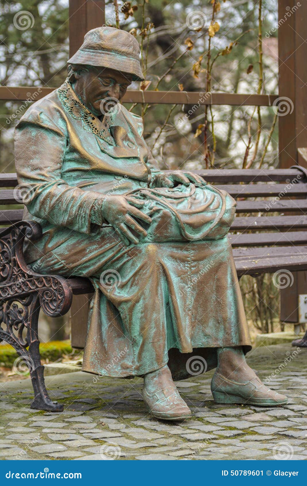 Old woman statue stock image. Image of century, person 50789601