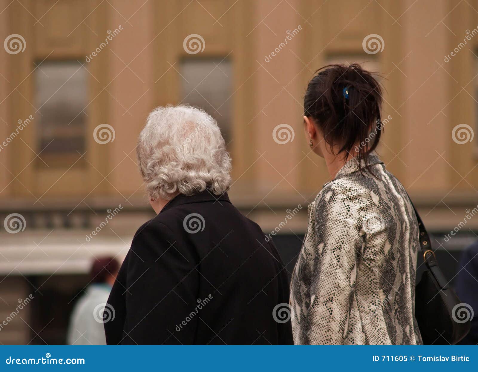 Old Woman And Young Girl Stock Image Image Of Adult Grandma 71