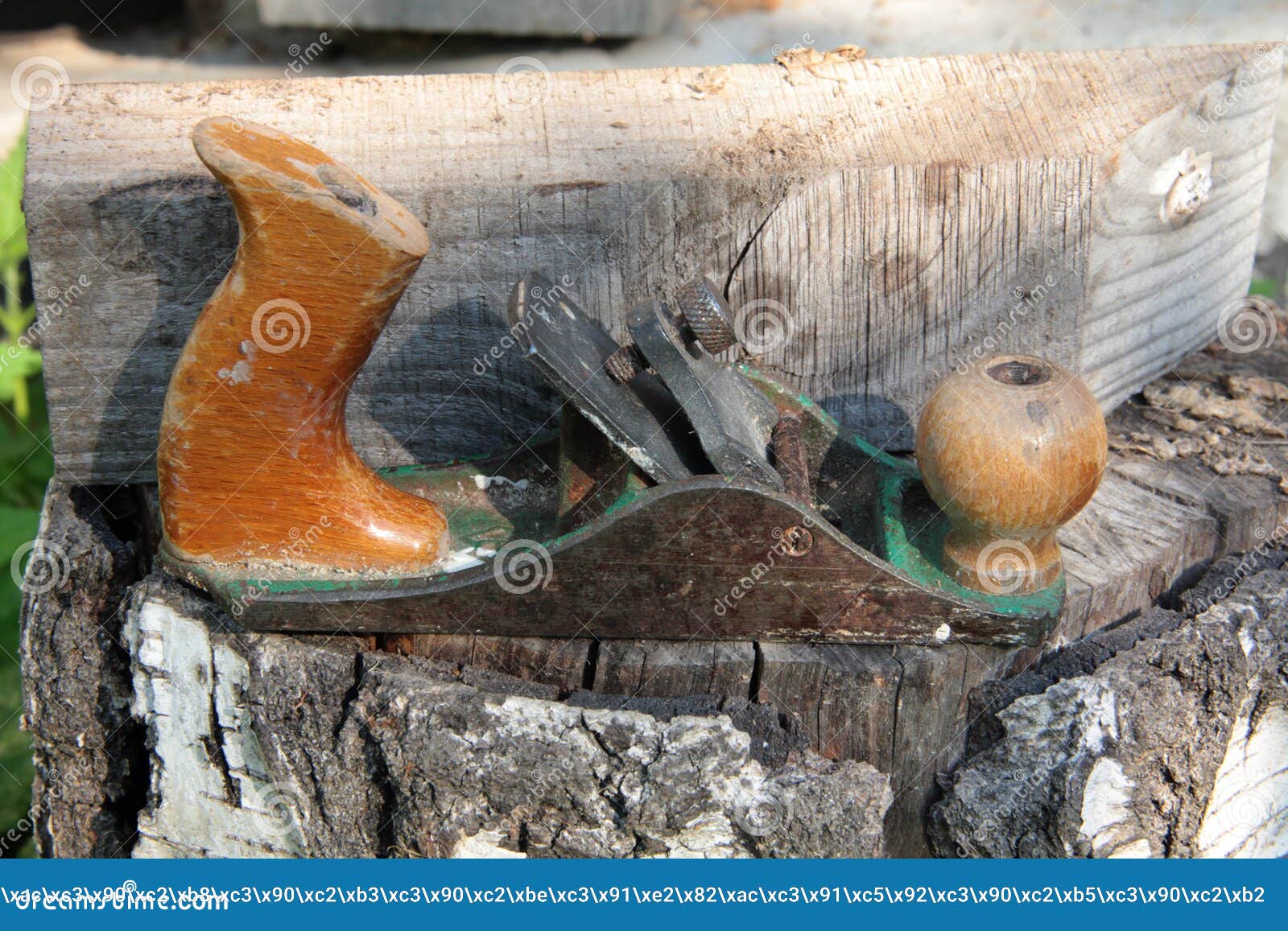 Old wood planer two stock image. Image of carpentry 180489127