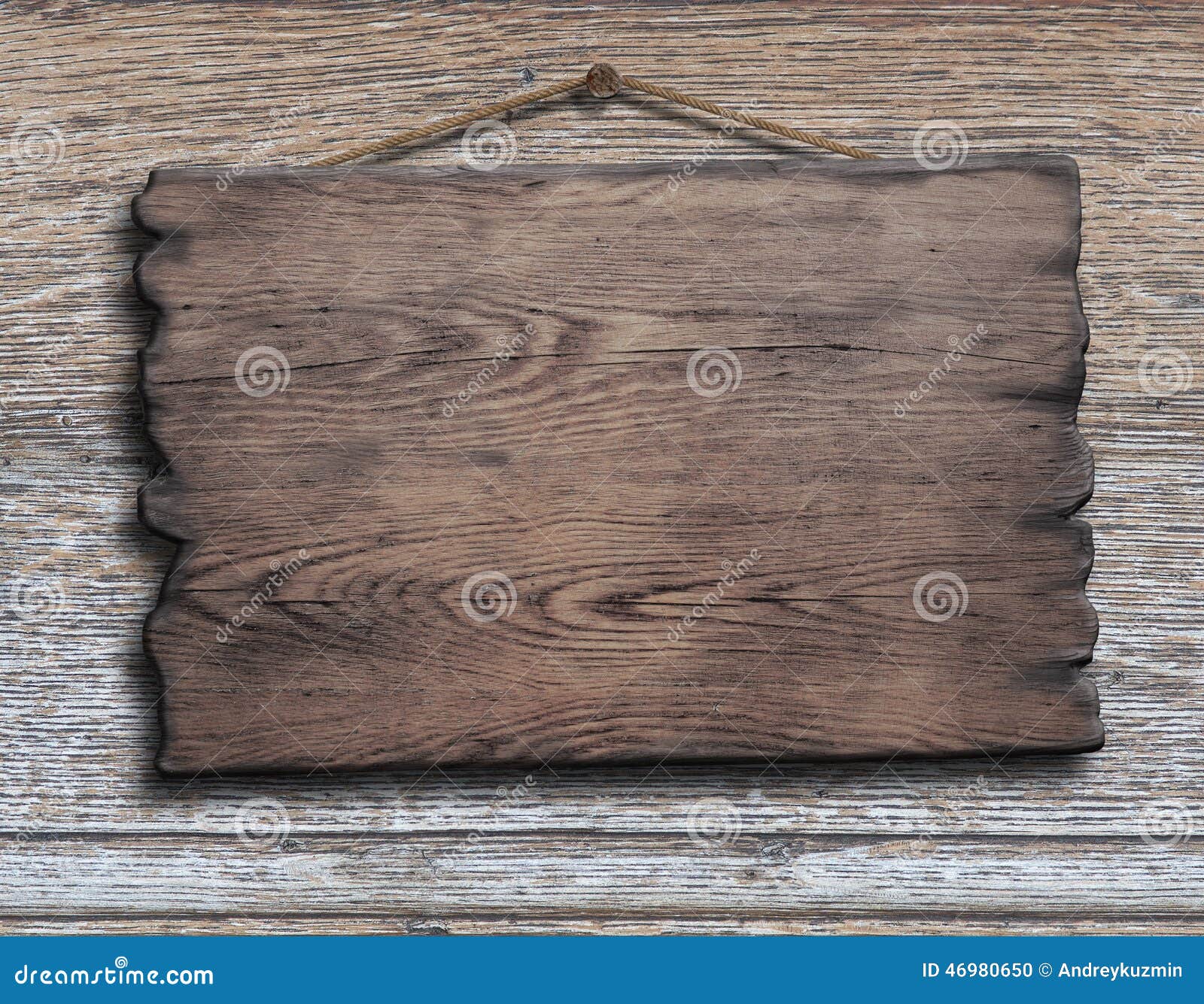 Old Wood Plank or Plate Hanging on Timber Plank Stock Photo Image of