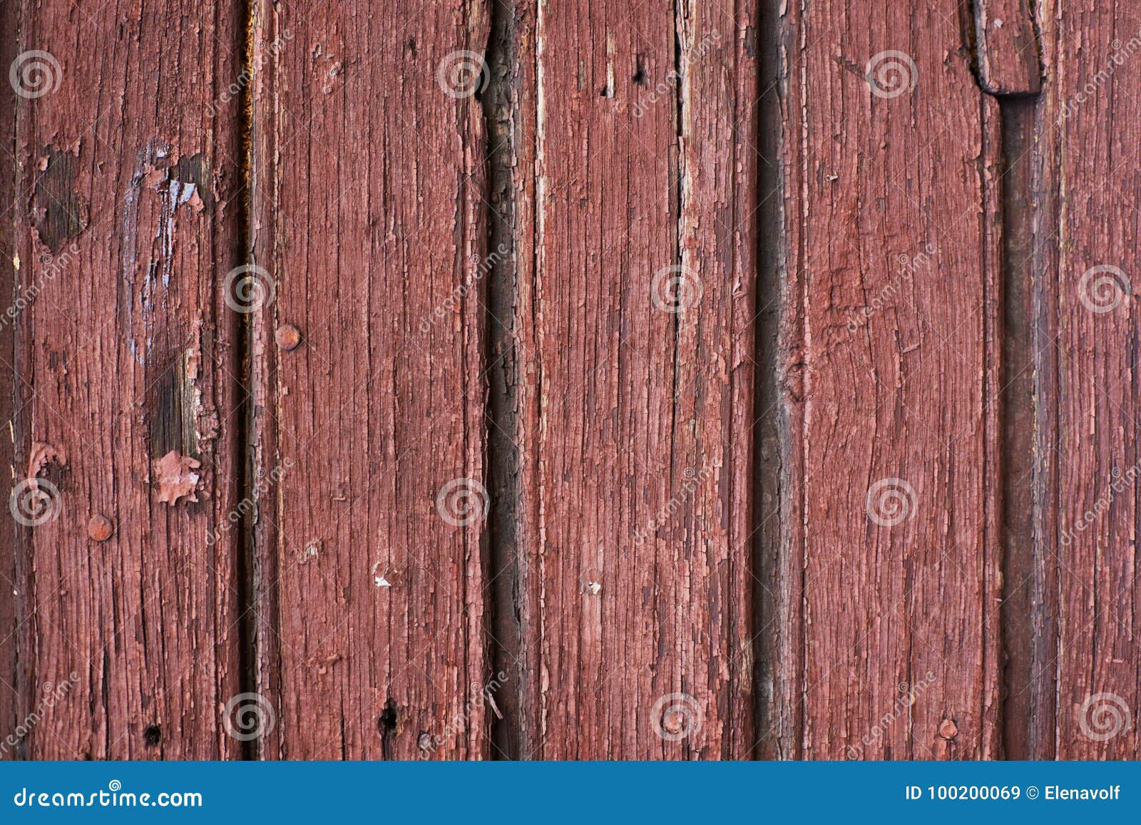 Old Wood with Red Paint. Vertical Stock Image Image of material