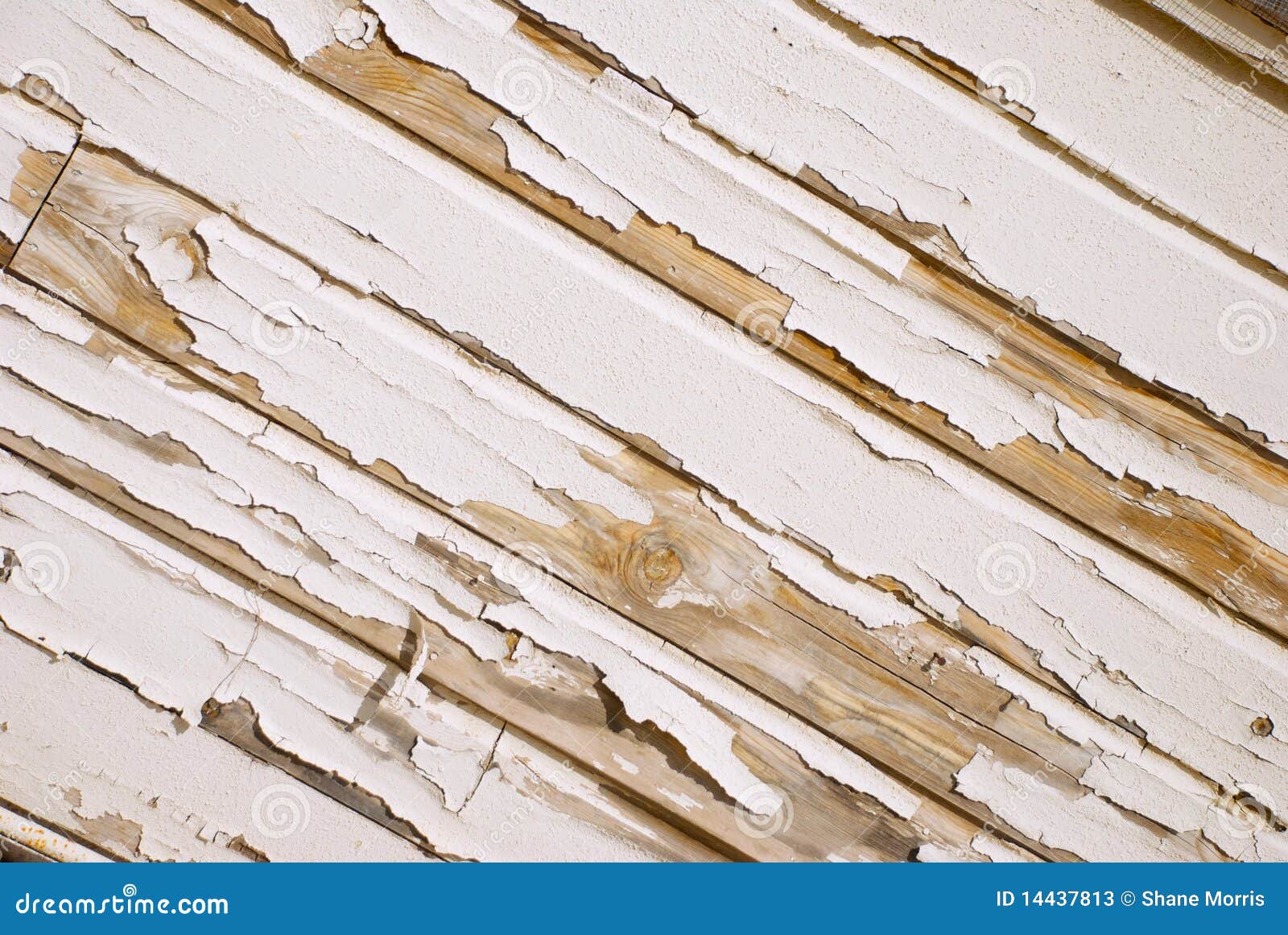 Old Wood Wall with Cracked White Paint on Angle Stock Image Image of