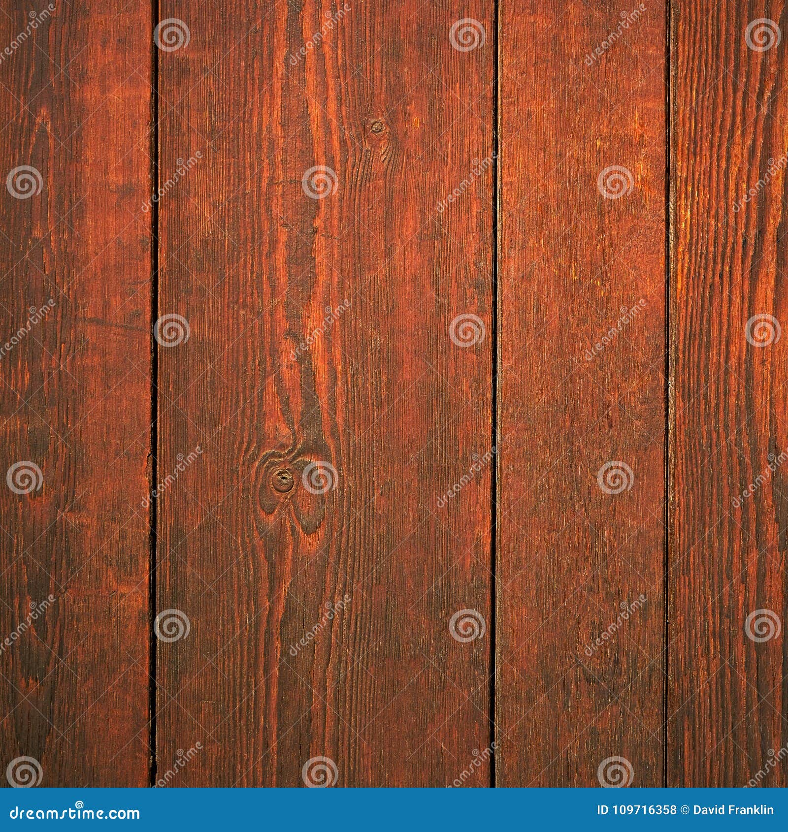 Old Wood Wall Surface Background Texture Red Mahogany Stock Photo