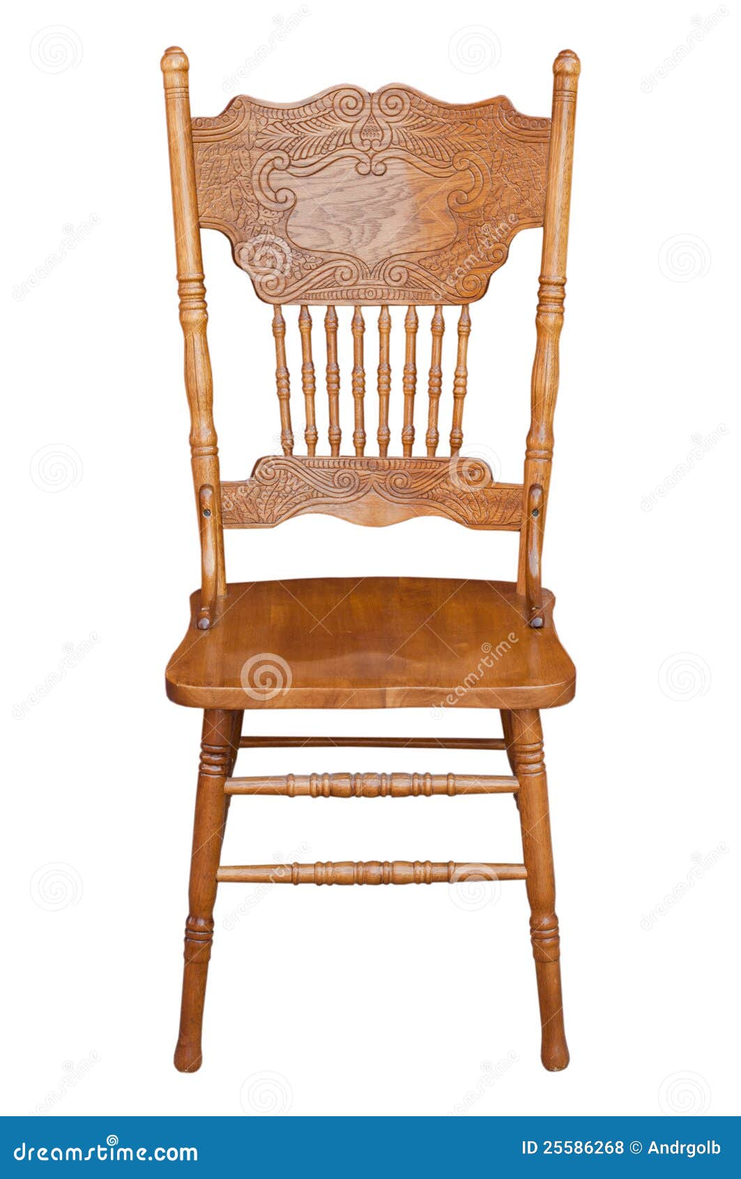 Old wooden chair stock photo. Image of antique, seat 25586268