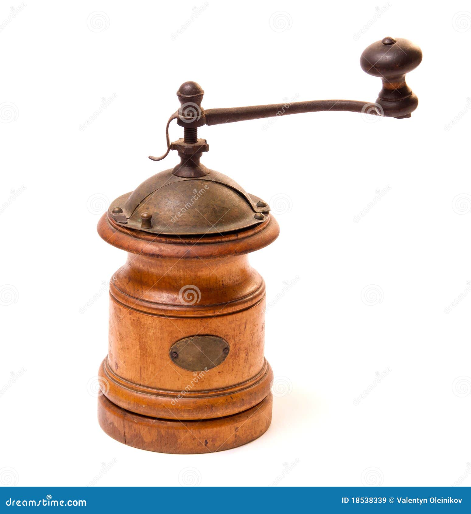 Old wooden coffee grinder stock image. Image of backgrounds 18538339