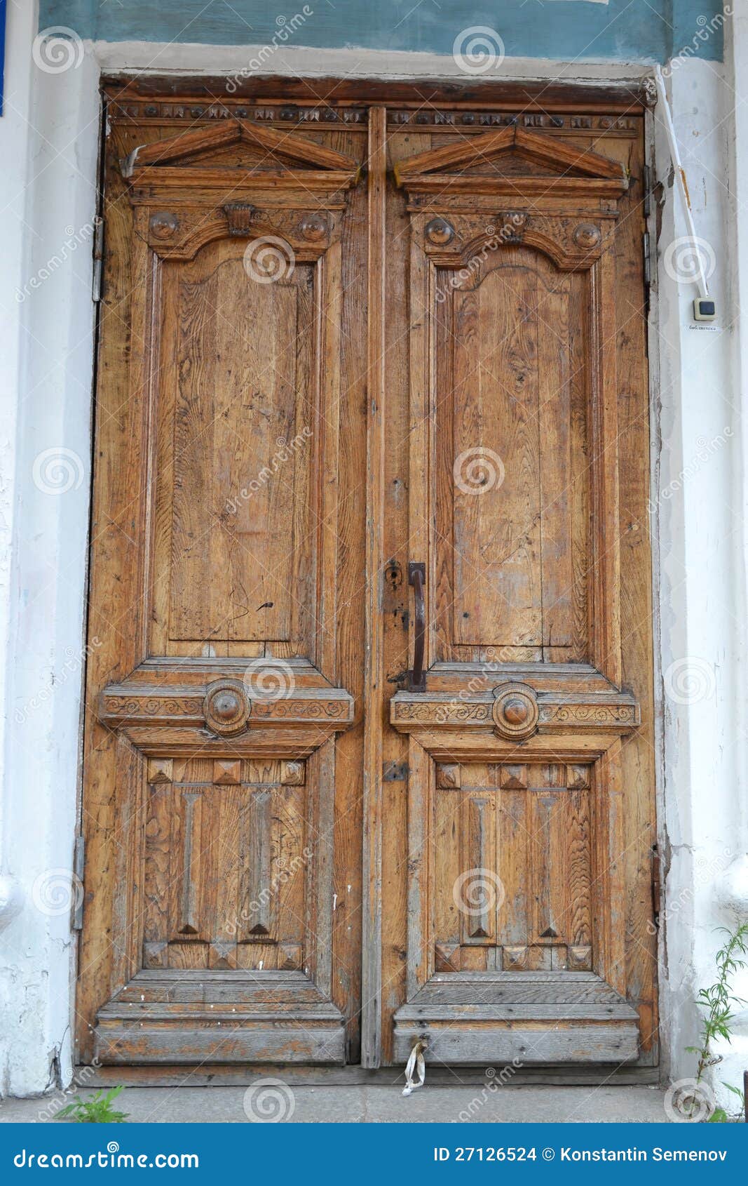 Old wooden door stock photo. Image of erosion, grunge - 27126524