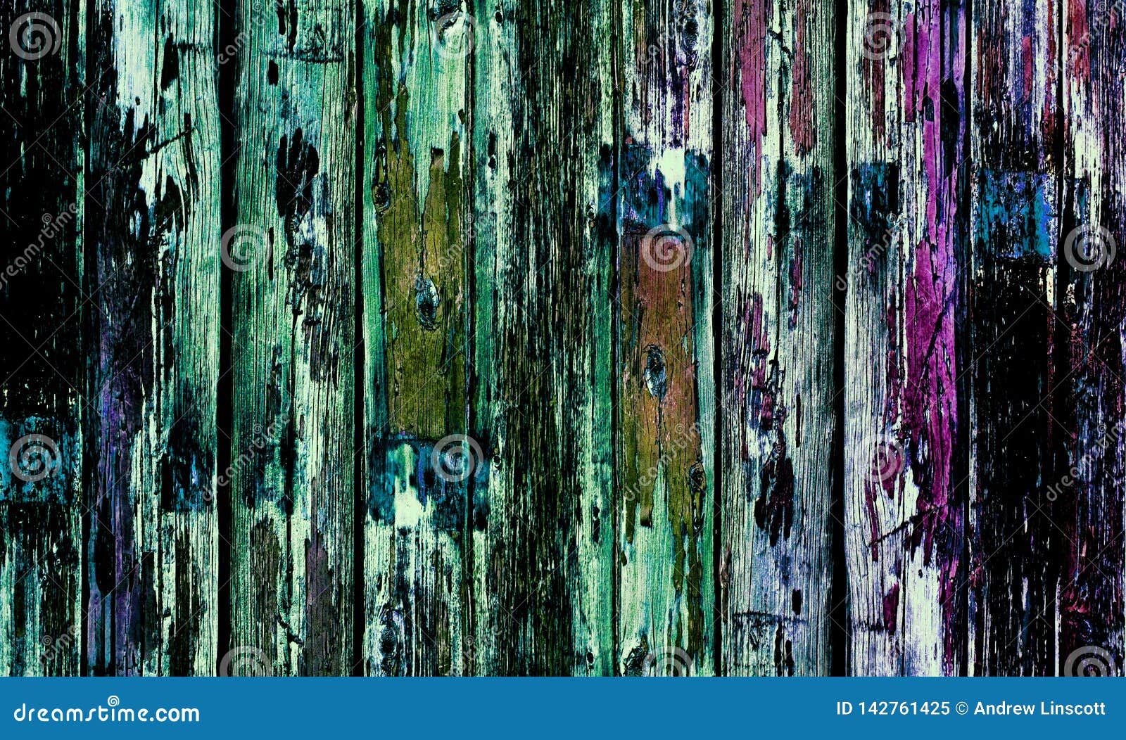 Old Wooden Door with Multicoloured Paint Stock Image Image of