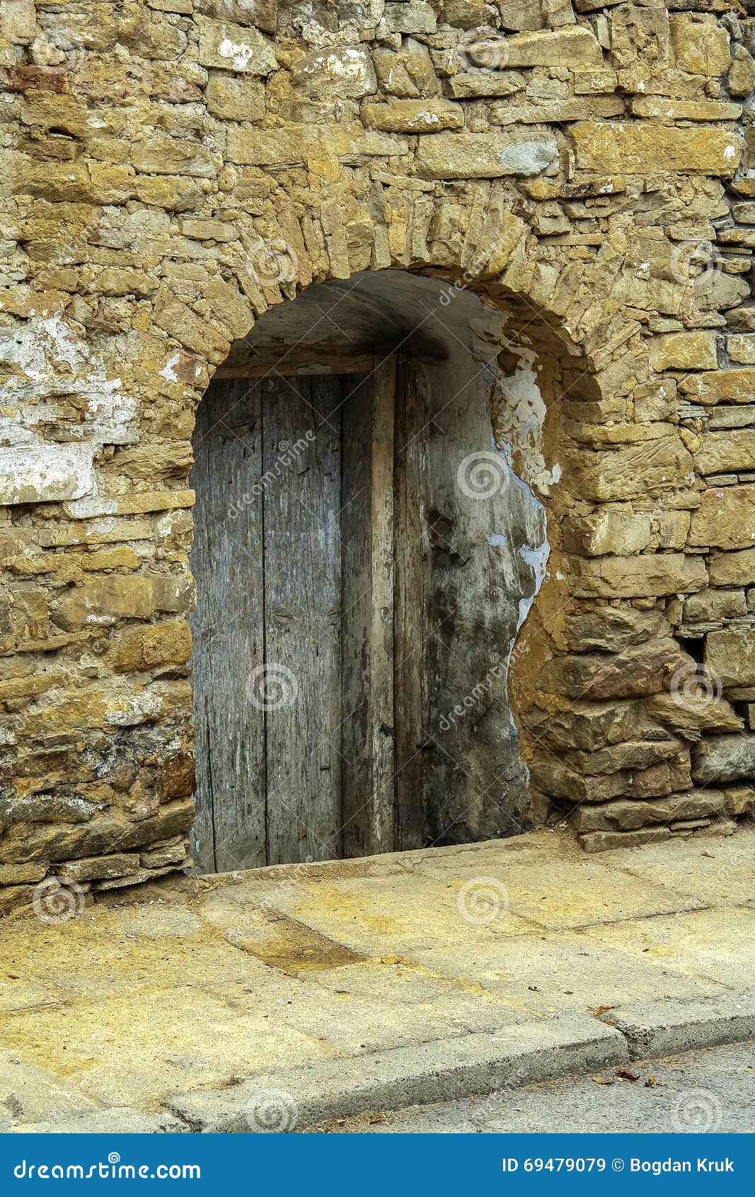 Old wooden door stock image. Image of grunge, history - 69479079