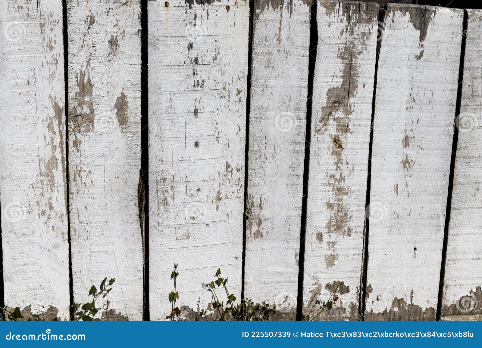 Old Wooden Fence Painted White. Stock Image Image of painted, design