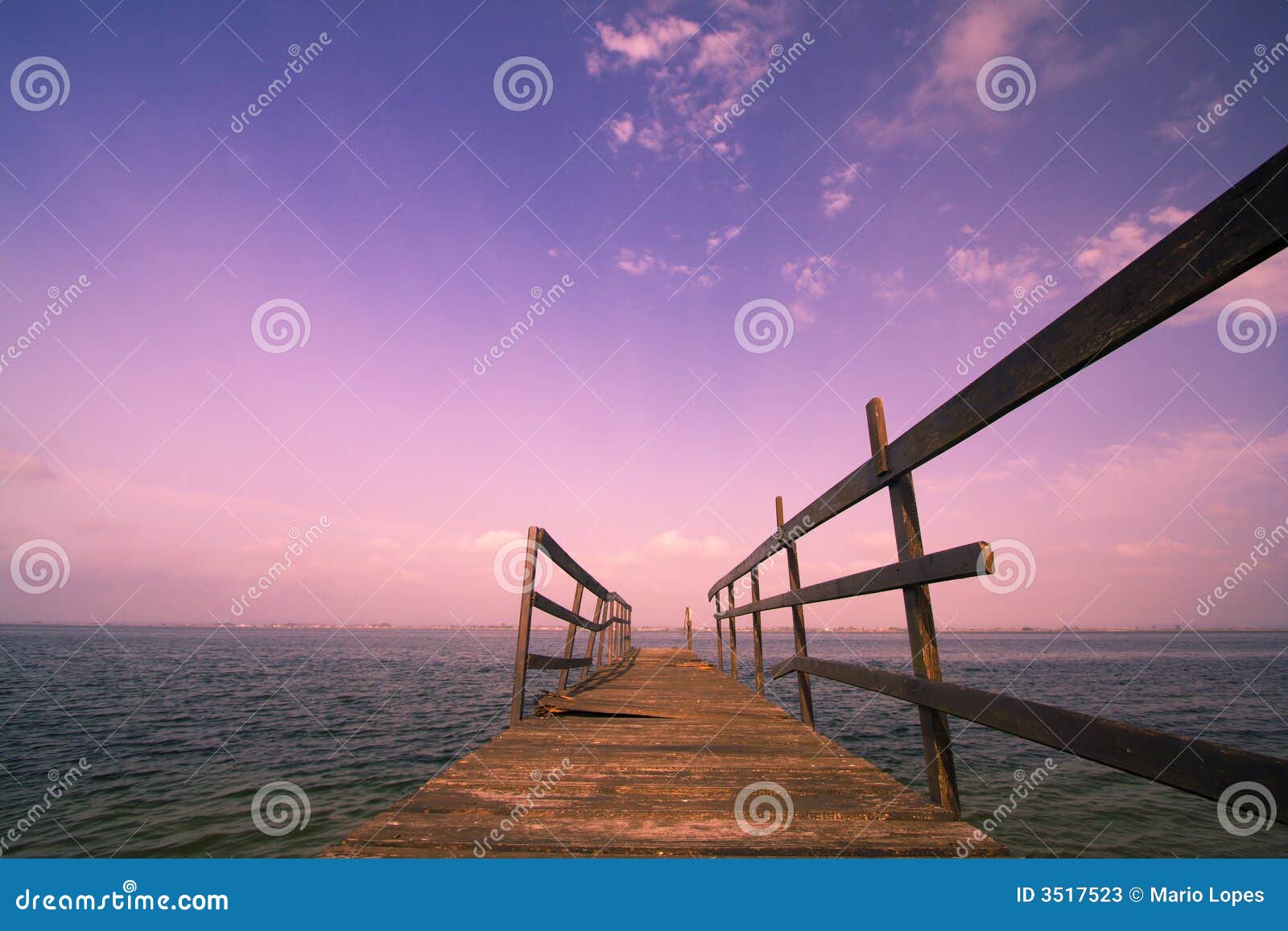 Old Wooden Harbor at Sunset Stock Image - Image of lead, road: 3517523