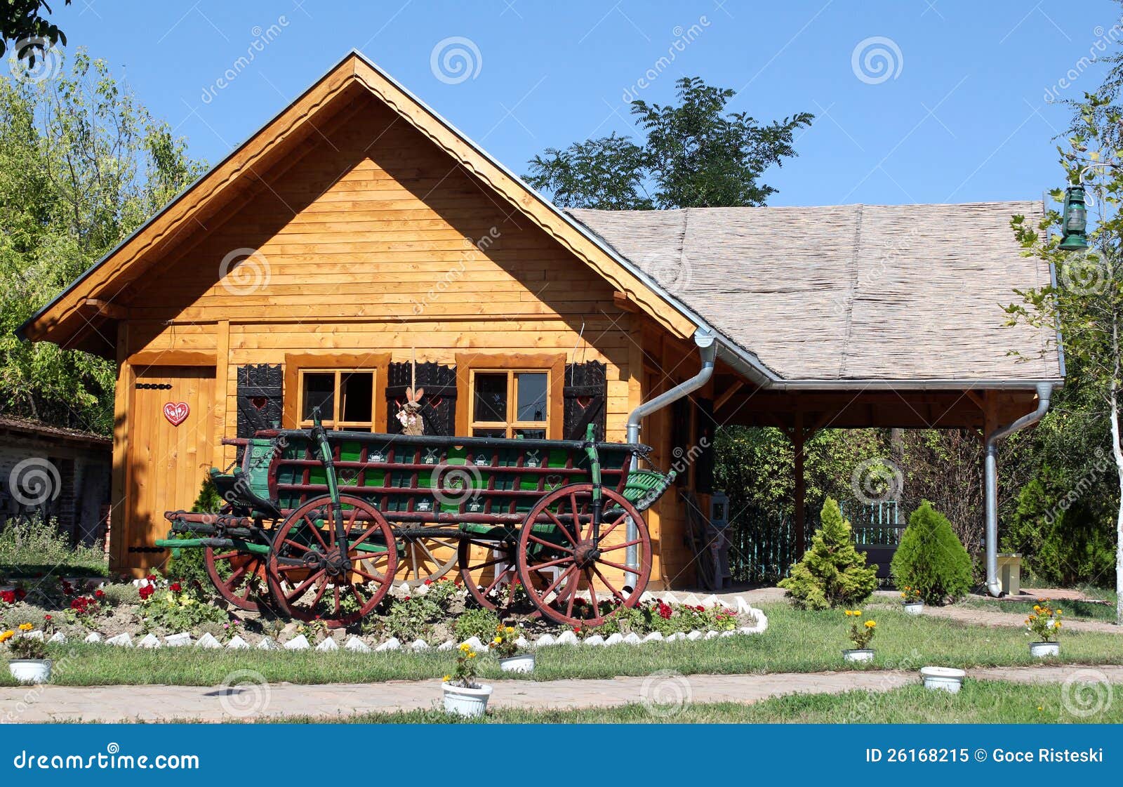 Old wooden house stock image. Image of rural, exterior 26168215