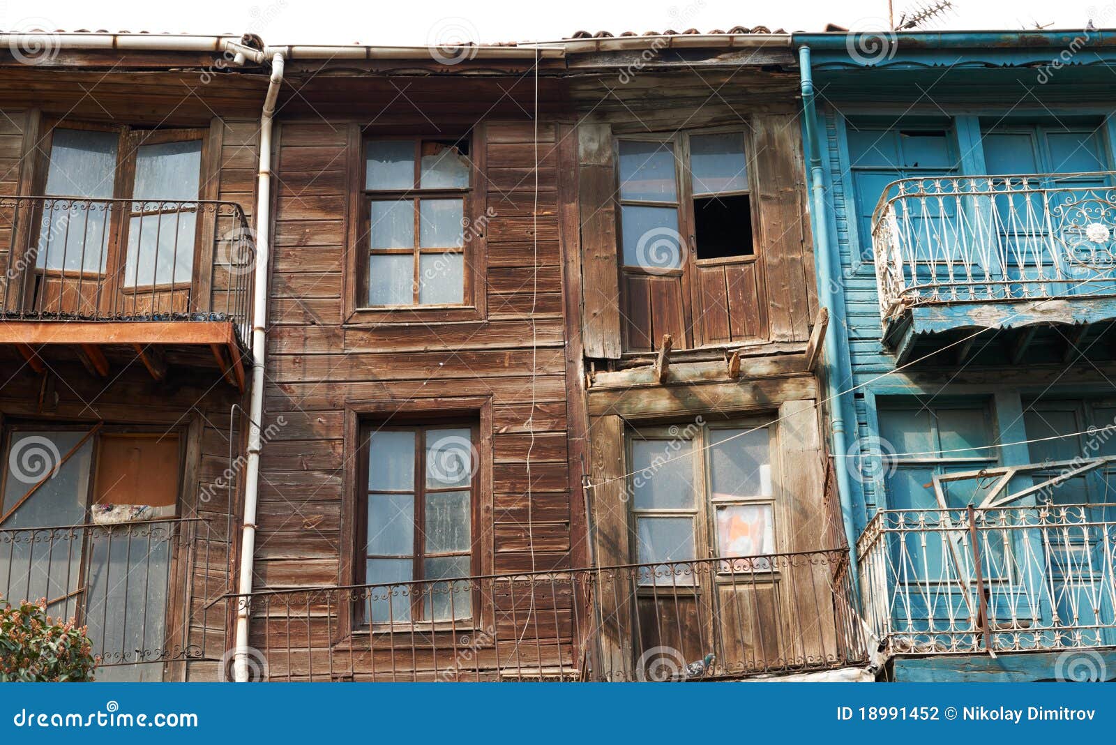 Old Wooden House in Edirne Town Stock Photo Image of house, home