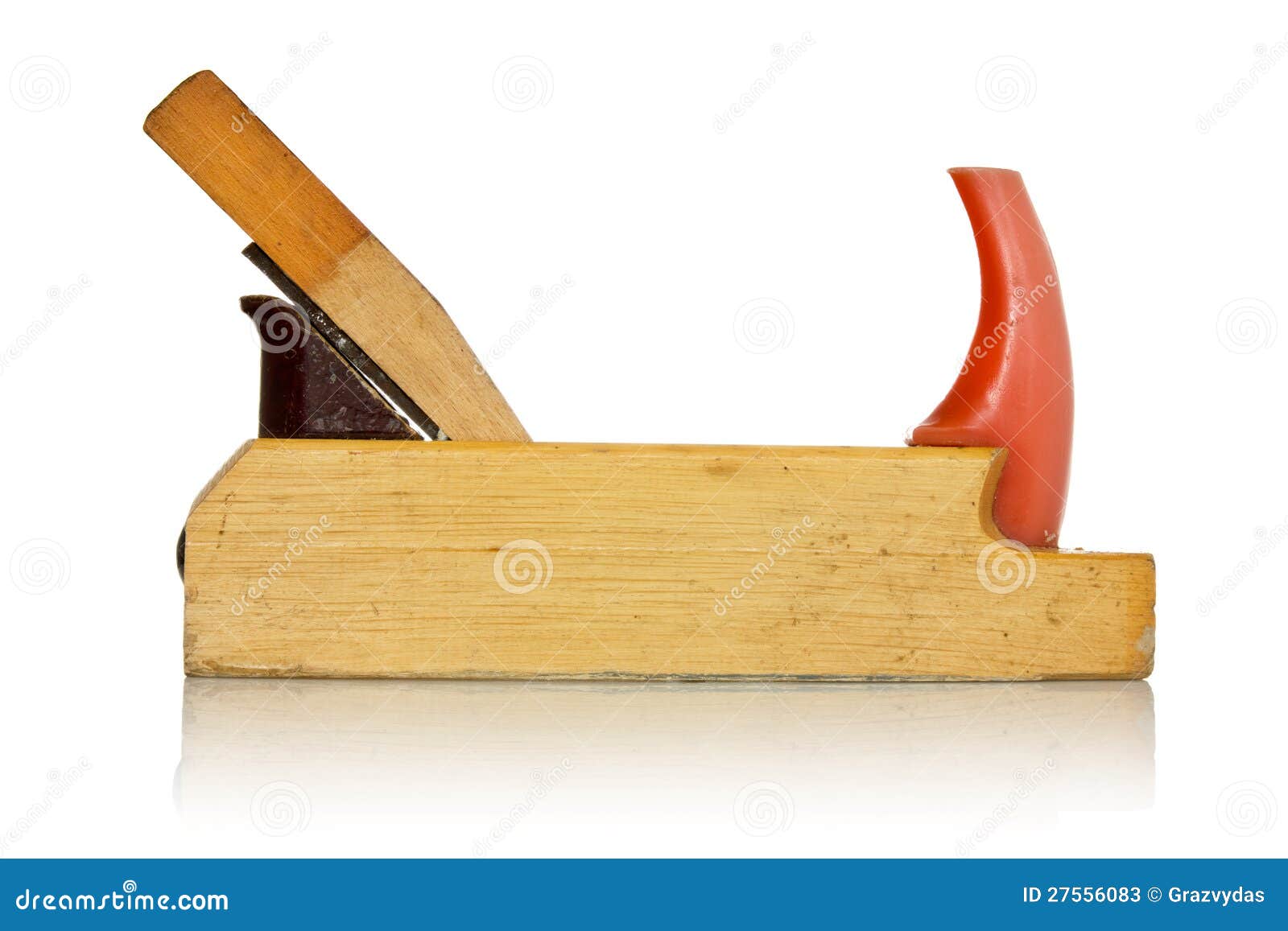 Old wooden jointer stock image. Image of jointer, handle 27556083