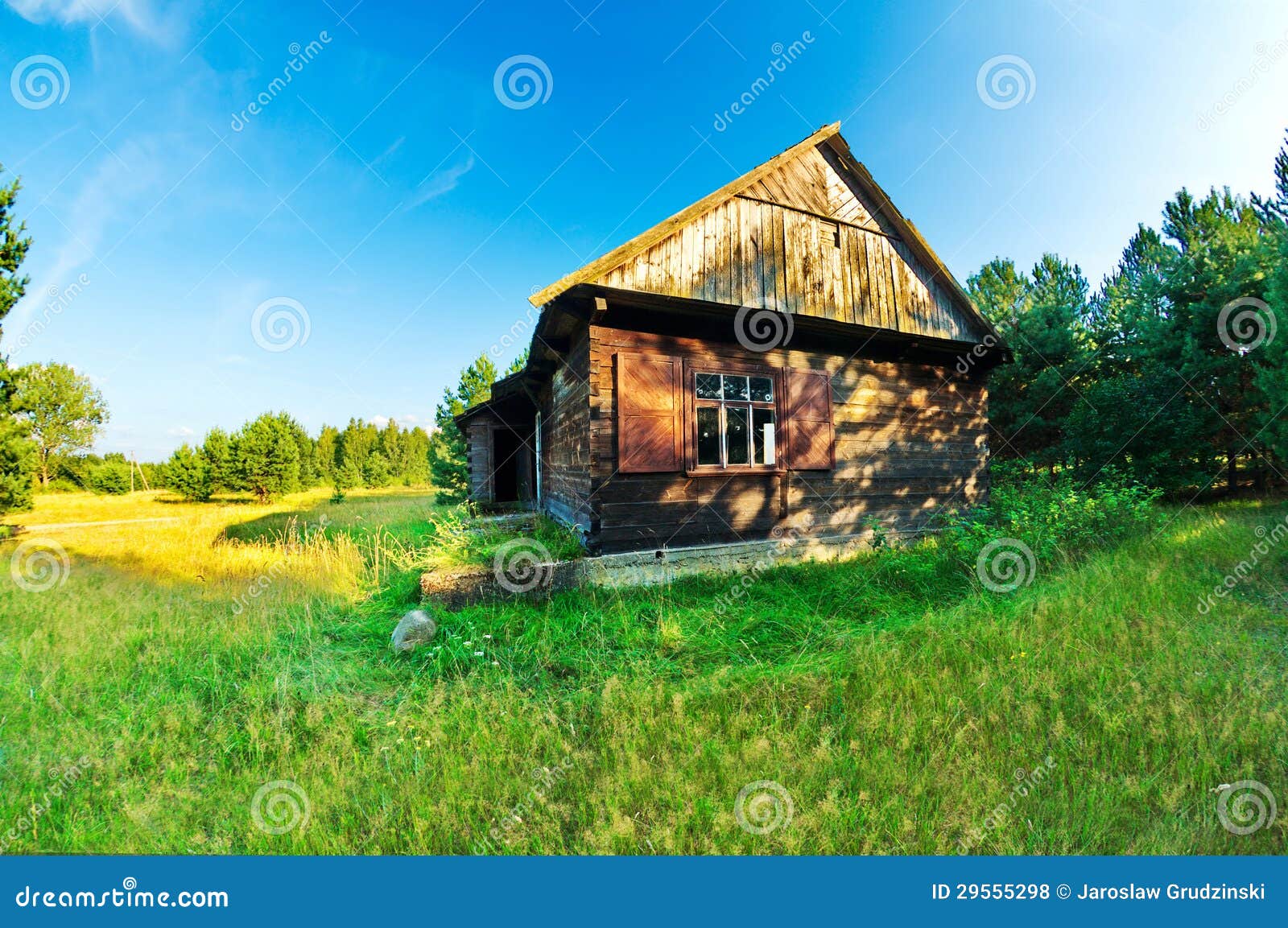 Old wooden shed stock photo. Image of forest, farming 