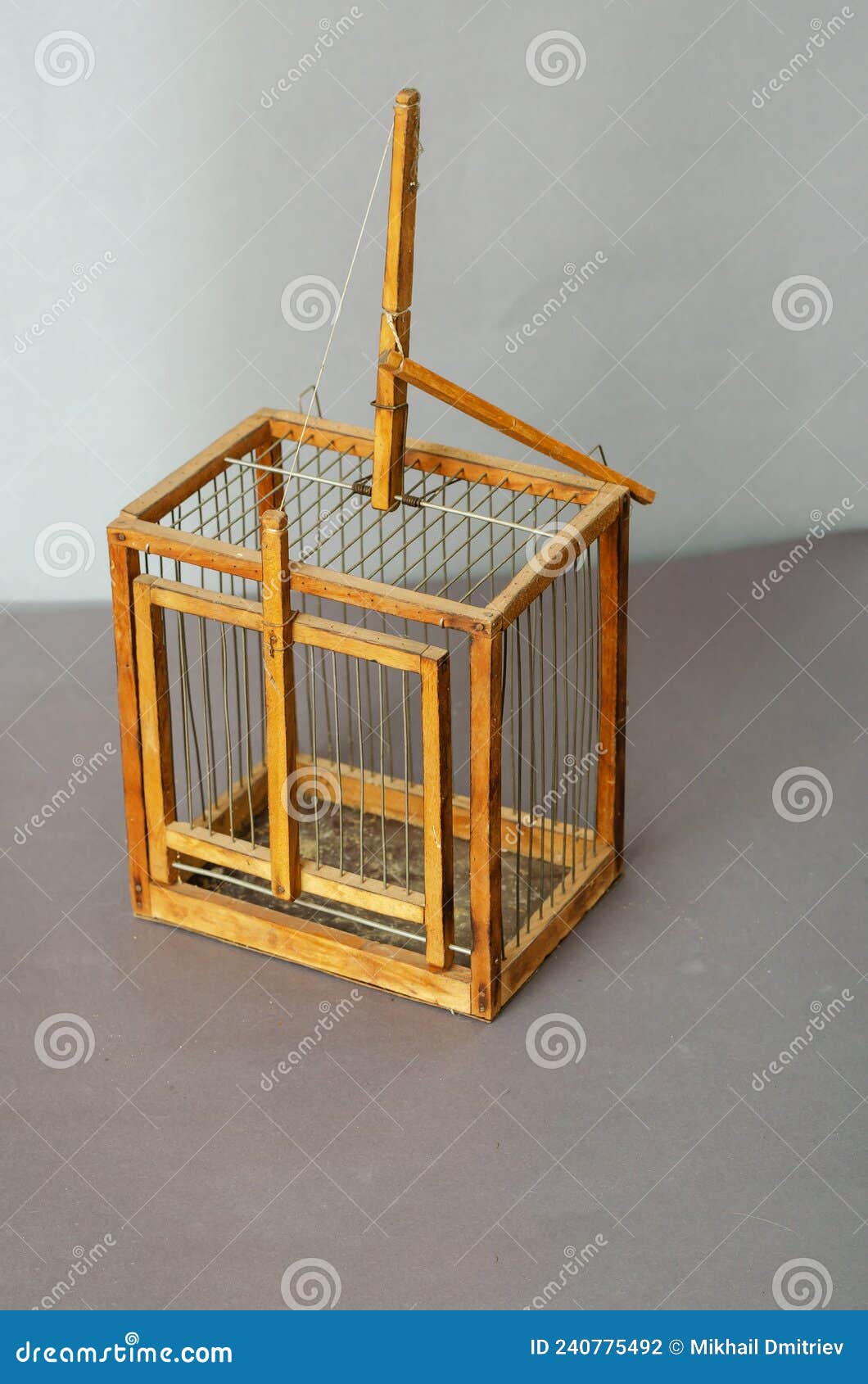 Wooden Bird Cage Trap Birds Handmade bird catcher 1 Trap