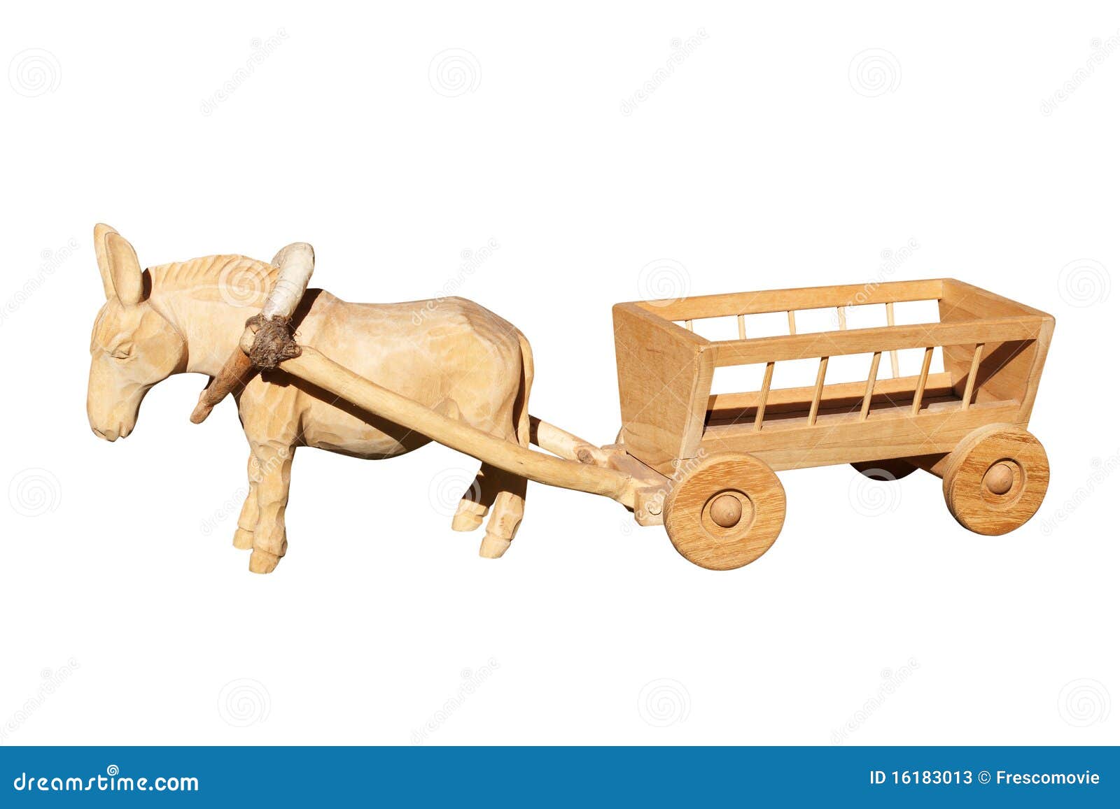 Old Wooden Toys - A Donkey And Cart Stock Photos - Image ...