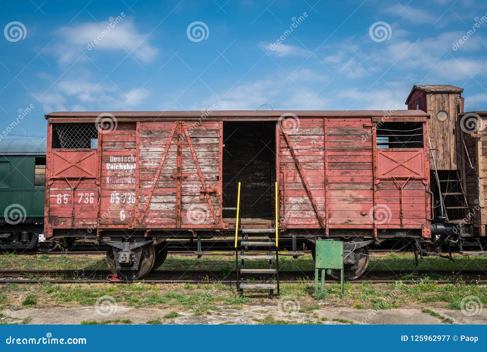 6x8 FT Backdrop Photographers,Rustic Old Train in Country Locomotive Wooden Wagons Rail Road with Smoke Background for Kid Baby Boy Girl Artistic Portrait Photo Shoot Studio Props Video Drape Vinyl