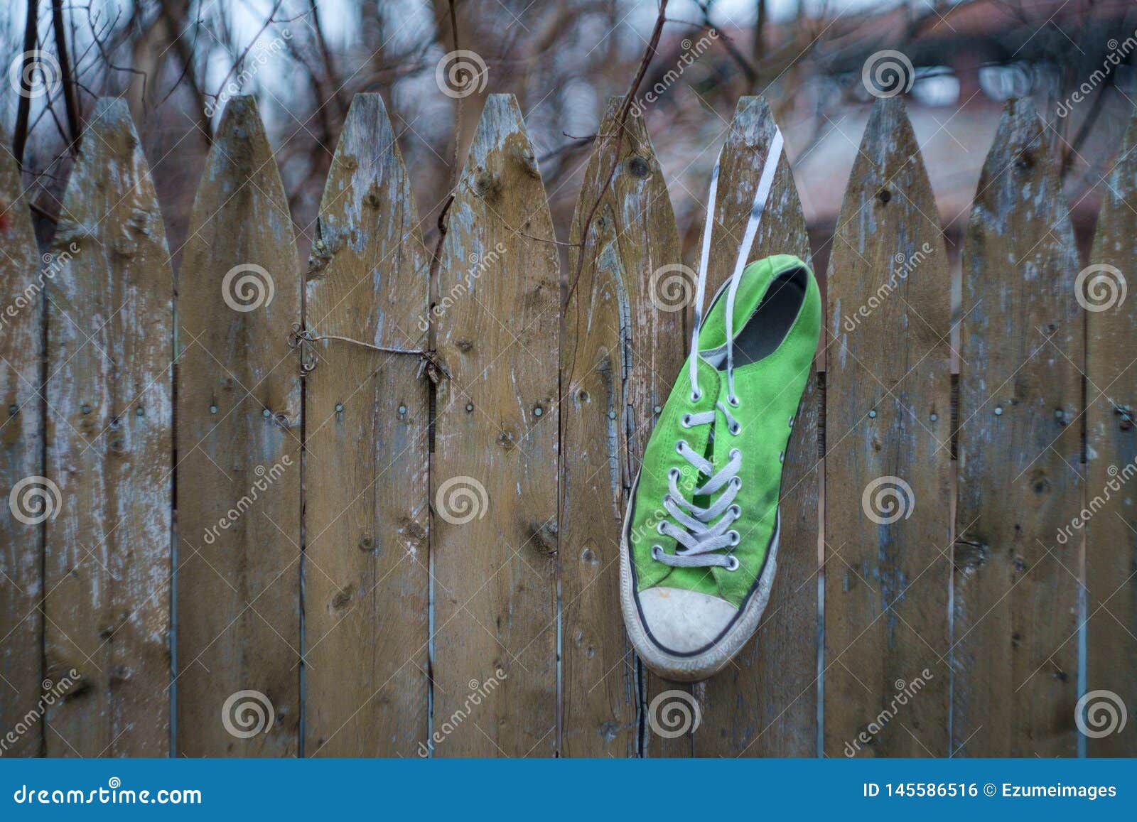 Old Worn Abandoned Shoes stock photo. Image of shoes - 145586516