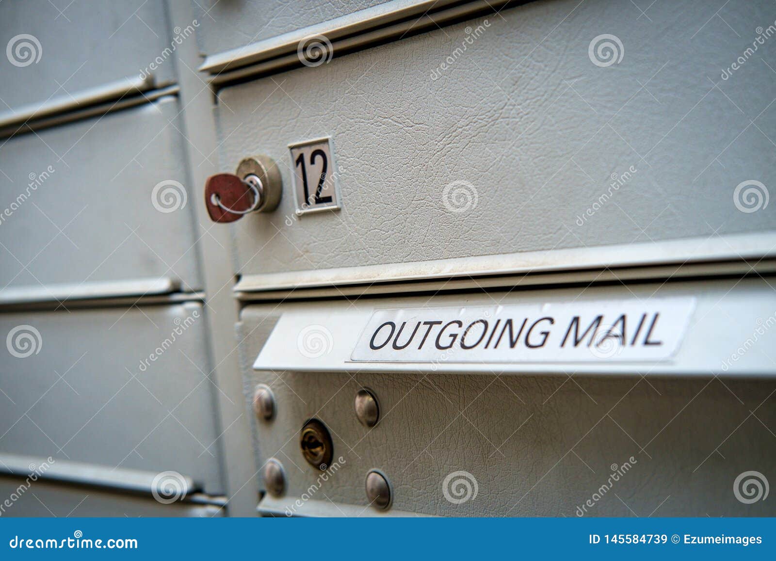 Old Worn Apartment Mailboxes Stock Image Image of dirty, delivered 145584739