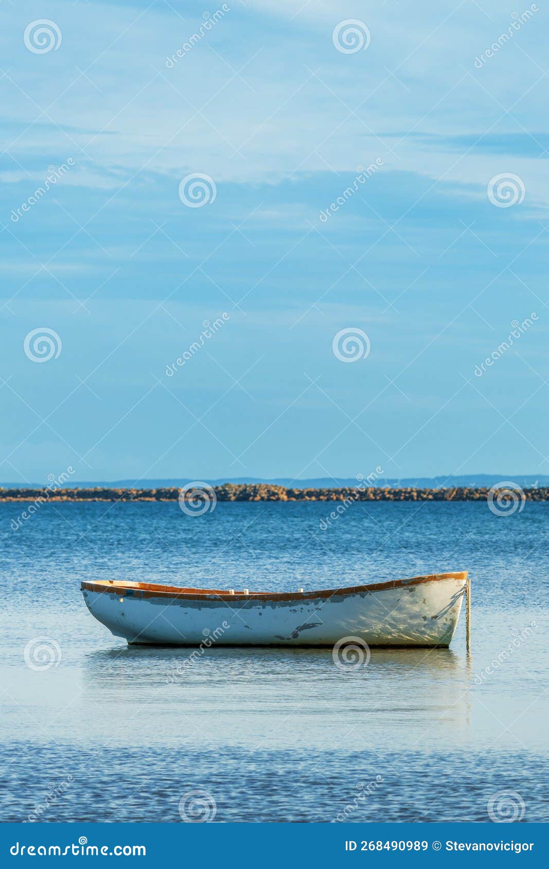 Old Worn Fishing Dinghy Boat Moored at the Coast of Kattegat Sea Near  Halmstad Stock Image - Image of vessel, halmstad: 268490989