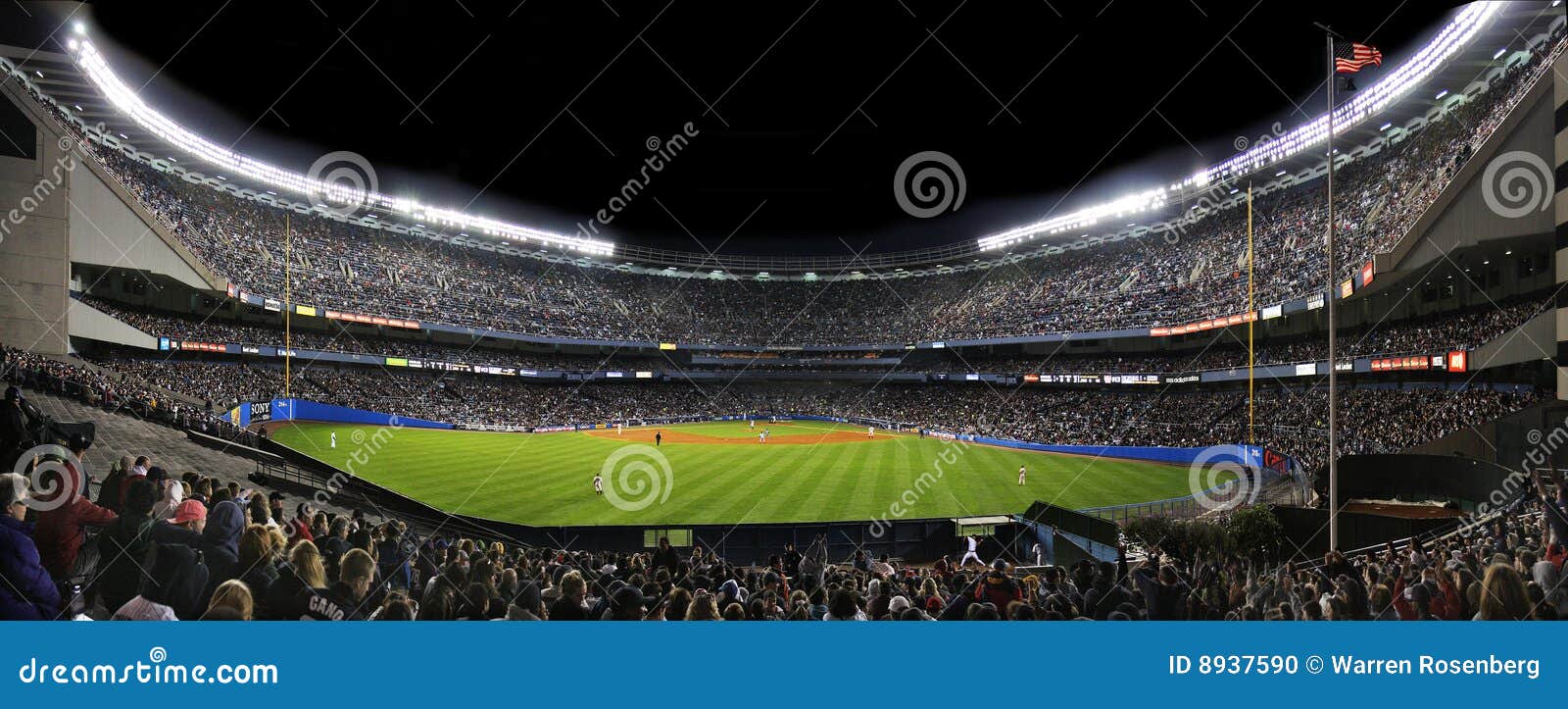 Yankee Stadium Night Stock Photos - Free & Royalty-Free Stock