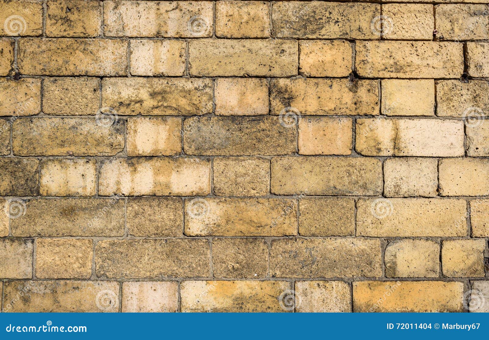 Old Yellow Brick stock photo. Image of weathered, brick 72011404