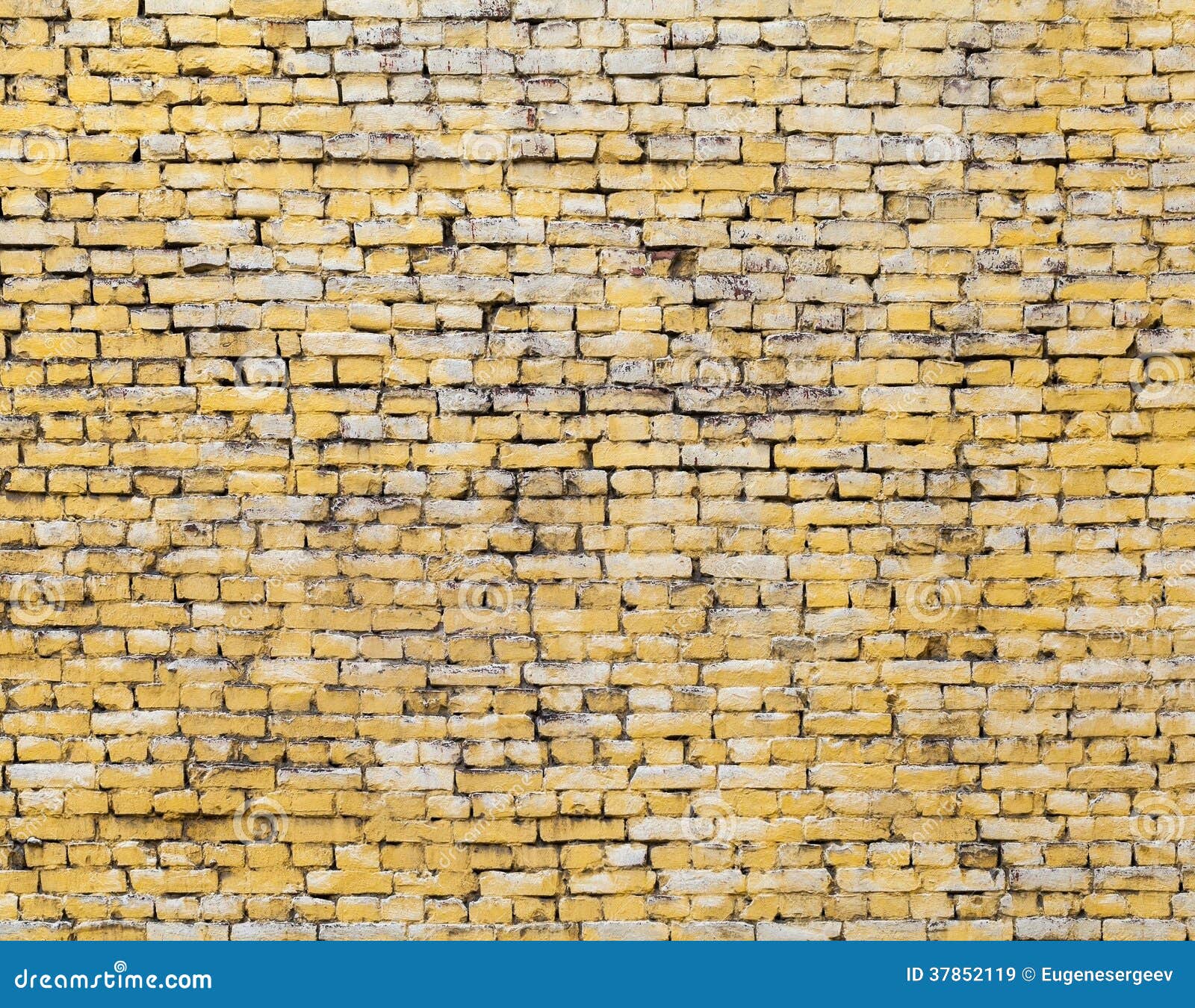 Old Yellow Brick Wall Background Texture Stock Image Image 37852119