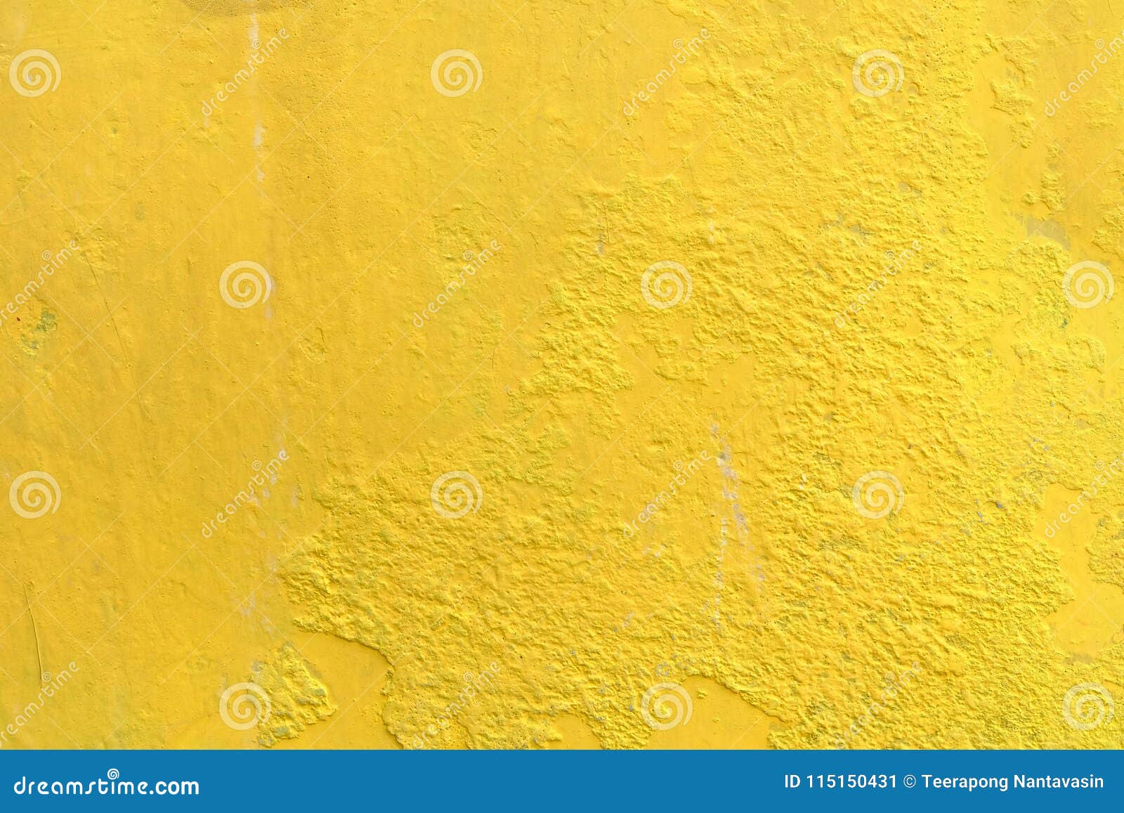 Old Yellow Paint Concrete Wall Background. Stock Image Image of aged