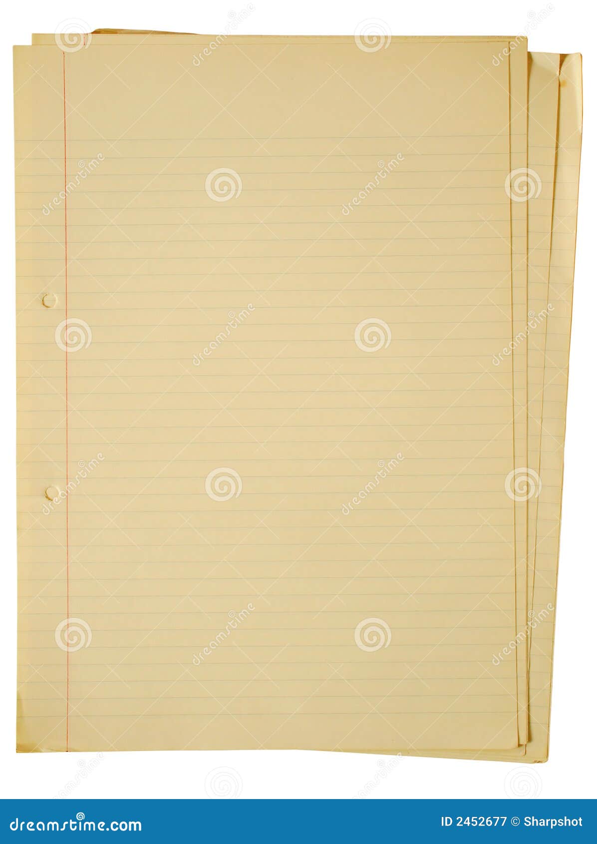 Old yellowing A4 paper. stock image. Image of yellowing 2452677