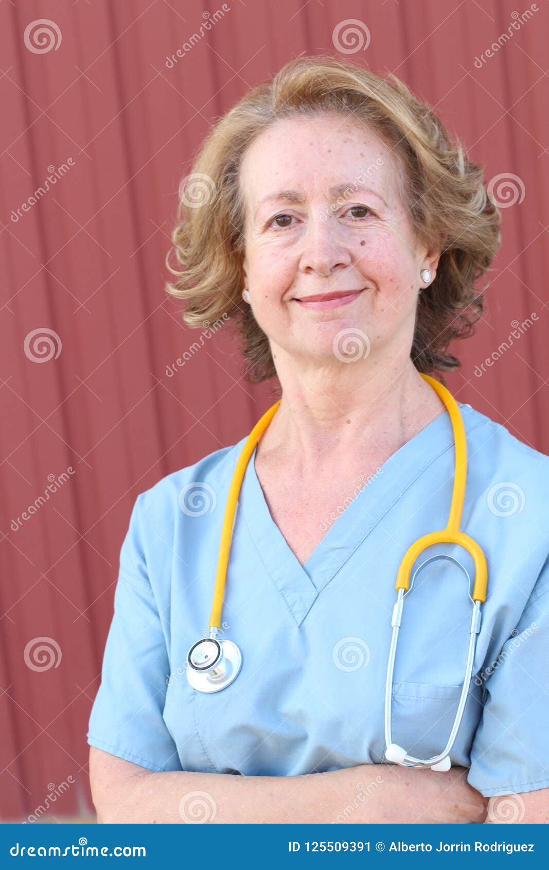 German older nurse