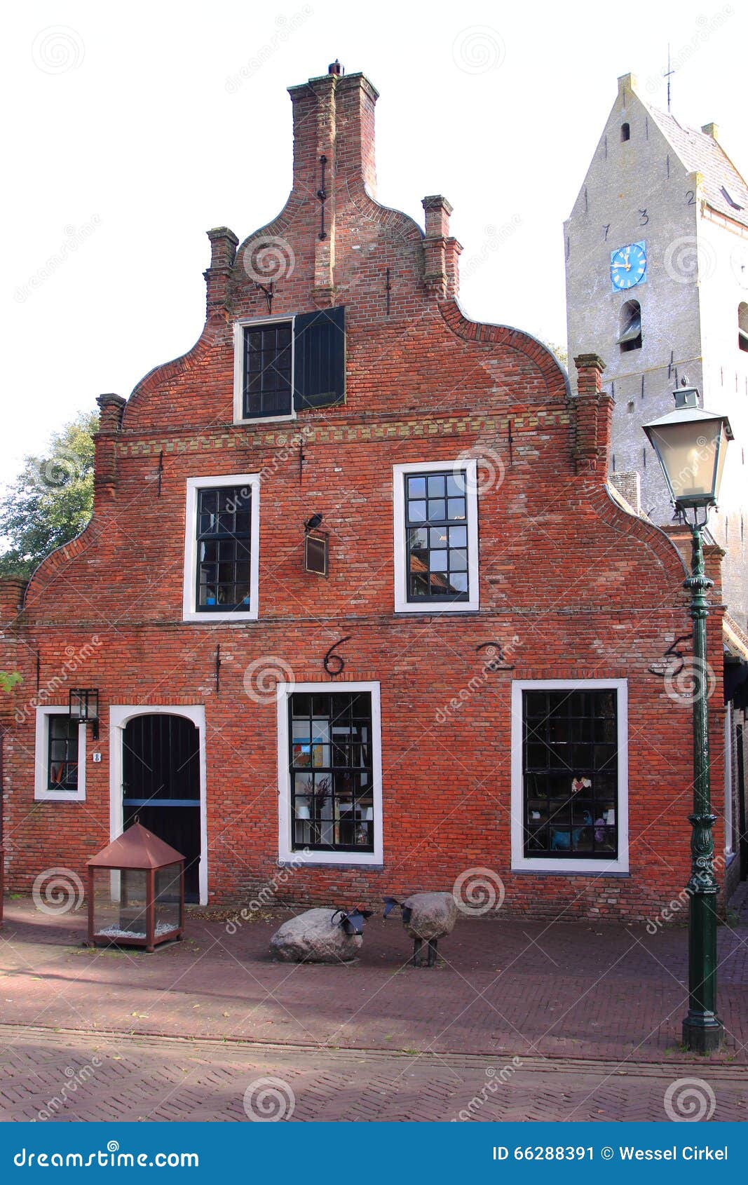 oldest commanders house of nes, ameland, holland