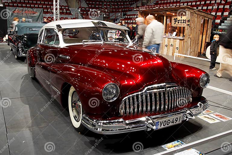 Oldtimer on car show editorial stock image. Image of american 11207019