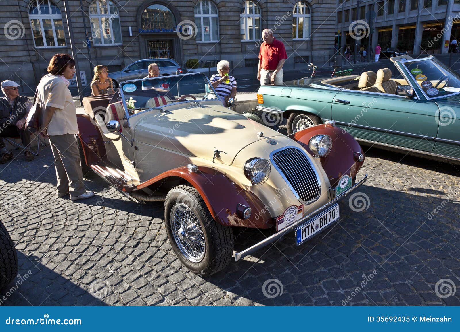 Oldtimer at the OldtimerCity 2011 in Frankfurt am Main Editorial Image