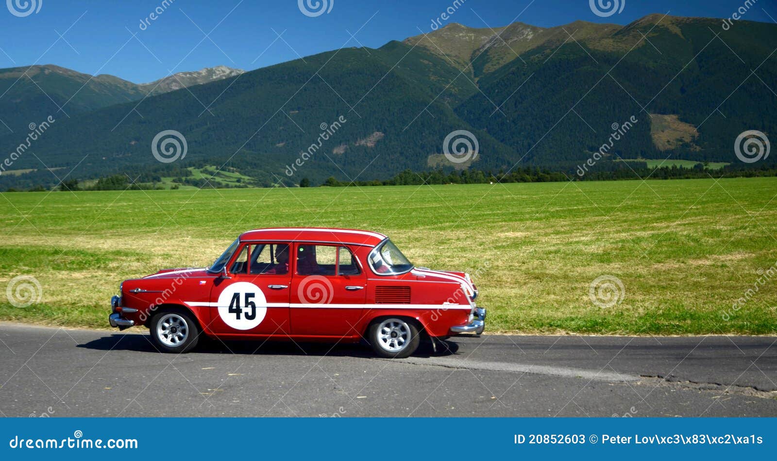Oldtimer Rally Skoda 1000 MB 1968 Editorial Stock Photo Image