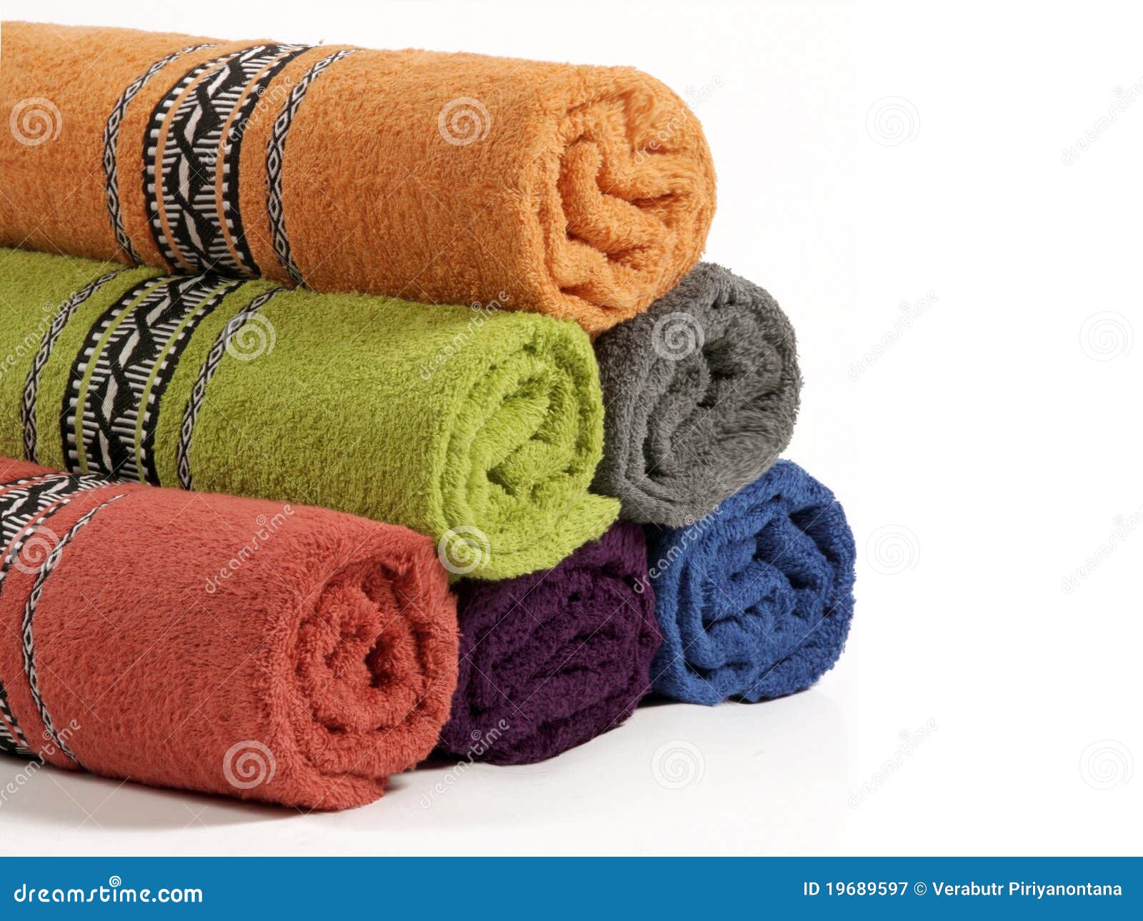 Olika handdukar för färg fotografering för bildbyråer. Bild av färg -  19689597
