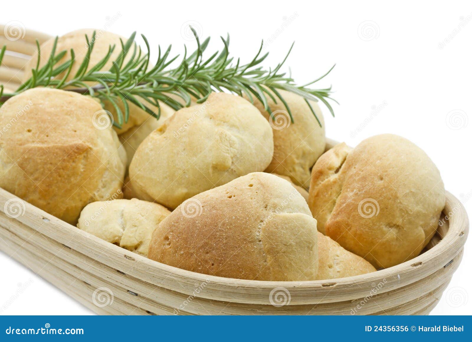 Olive Bread Rolls in a Bread Basket Stock Photo Image of isolated