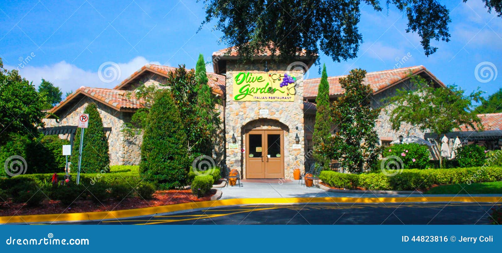 Olive Garden International Drive Orlando Florida Editorial Photo